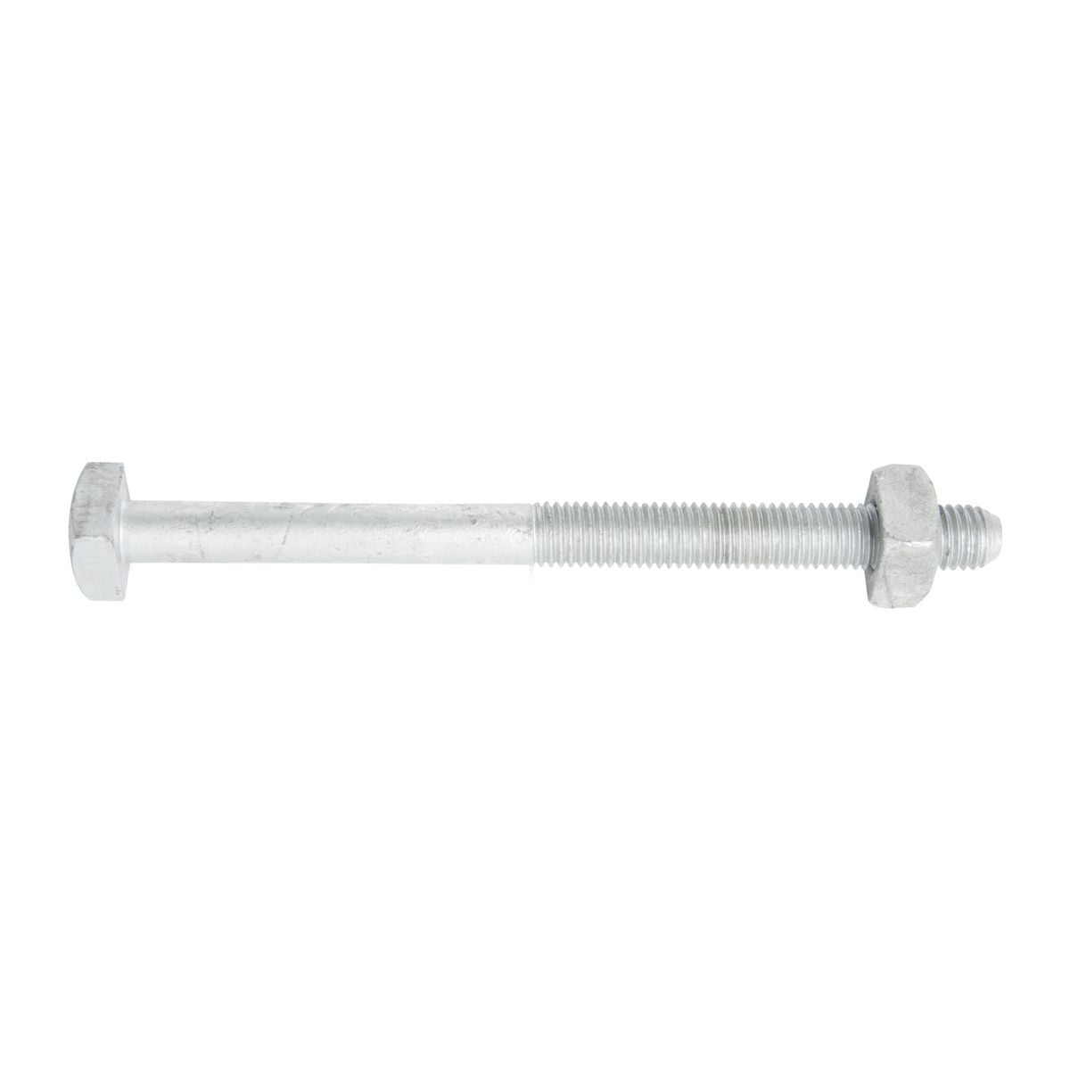 Silicon Bronze Bolt, 1.50 in L, Hexagonal bolts.