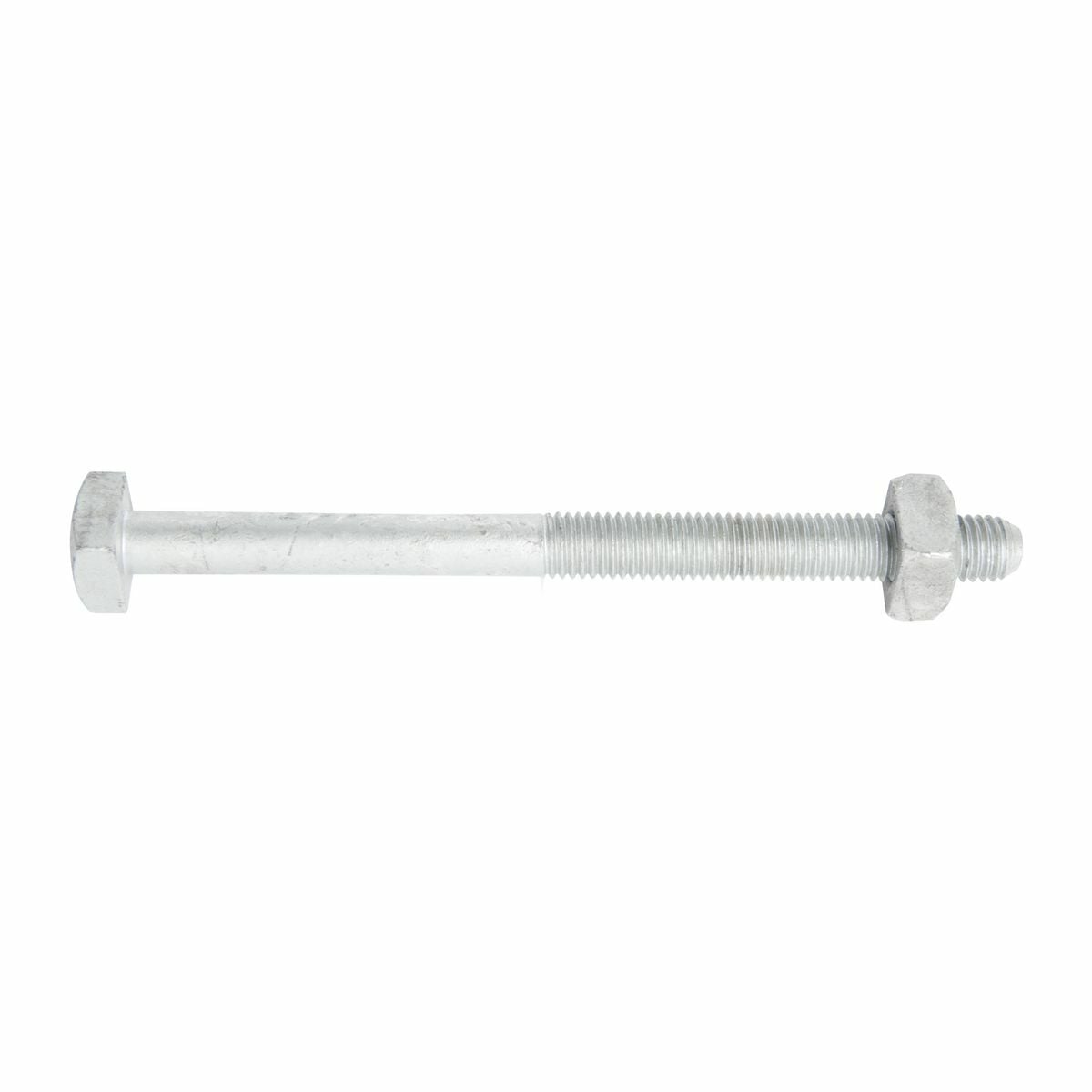 Silicon Bronze Bolt, 1.25 in L, Hexagonal bolts,Thread size:1/2-13.