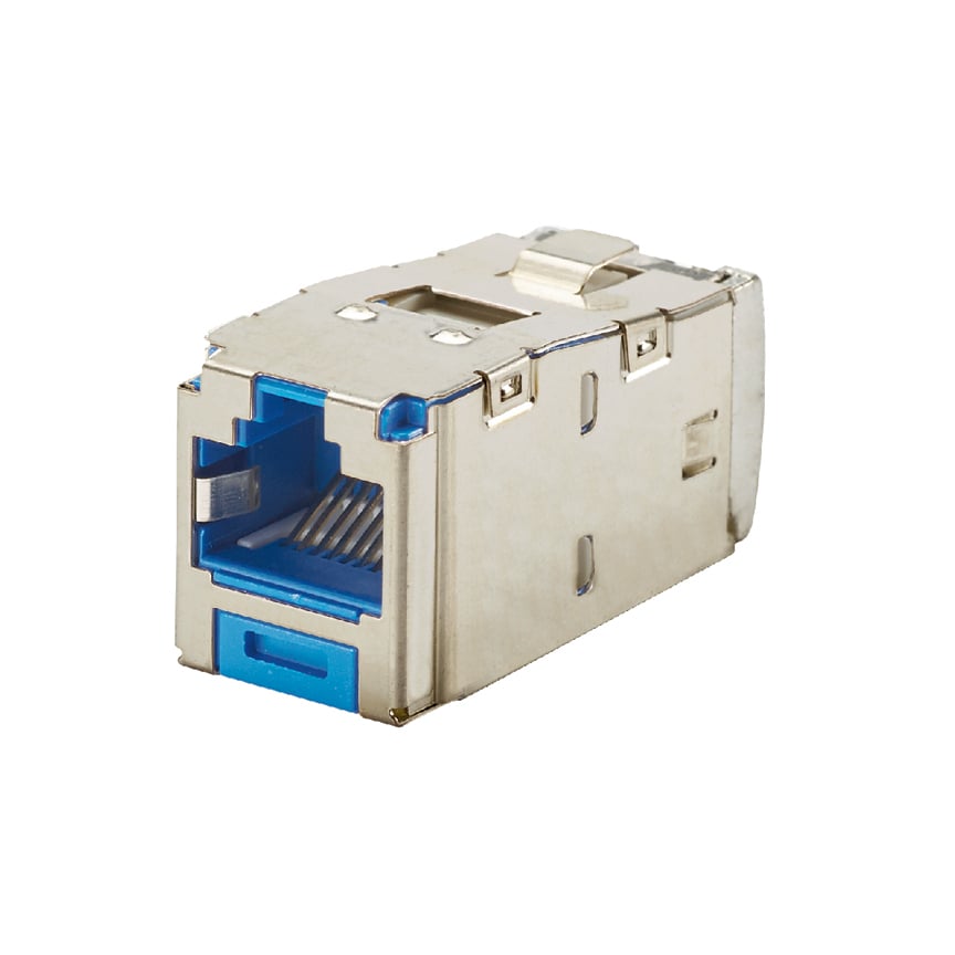 Mini-Com Module, Cat 6, Shielded, 8 pos 