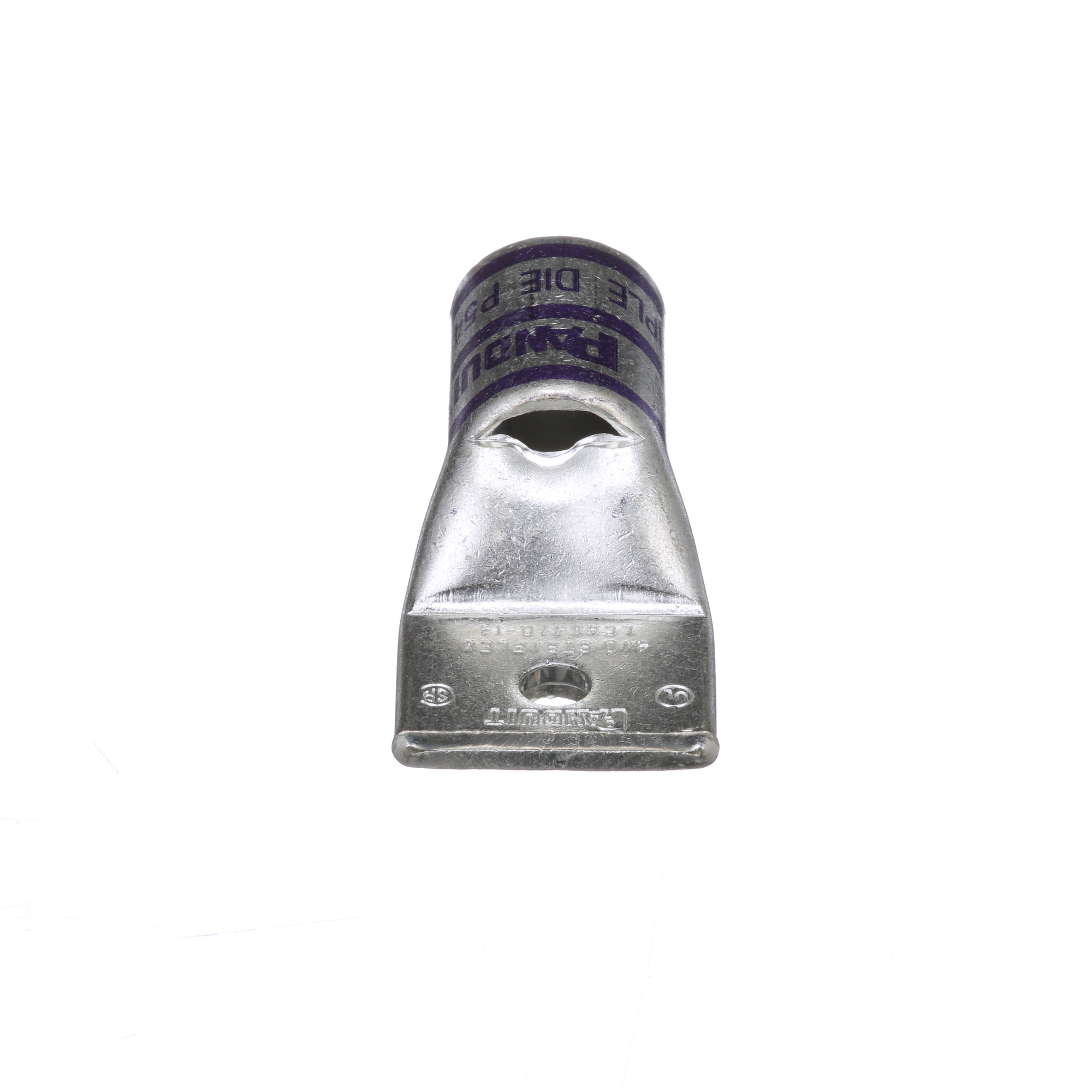 Copper Compression Lug, 1 Hole, 4/0 AWG 