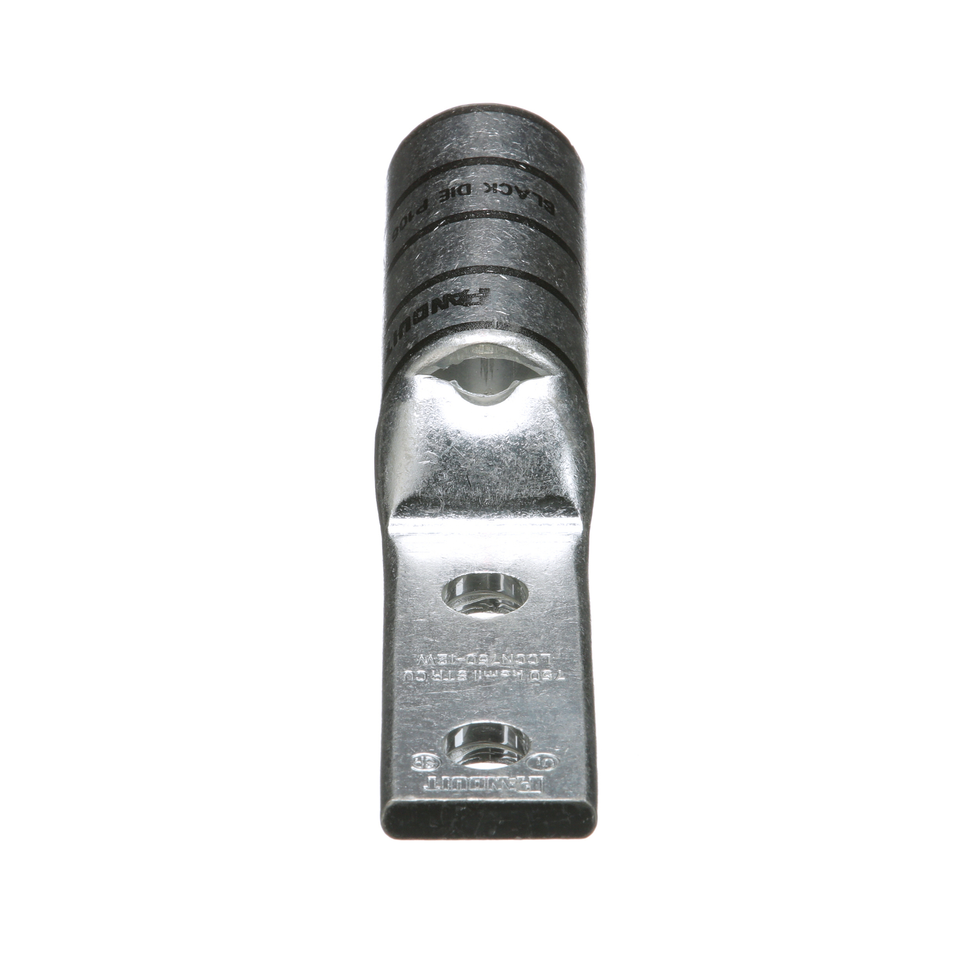 Copper Compression Lug, 2 Hole, 750 kcmi