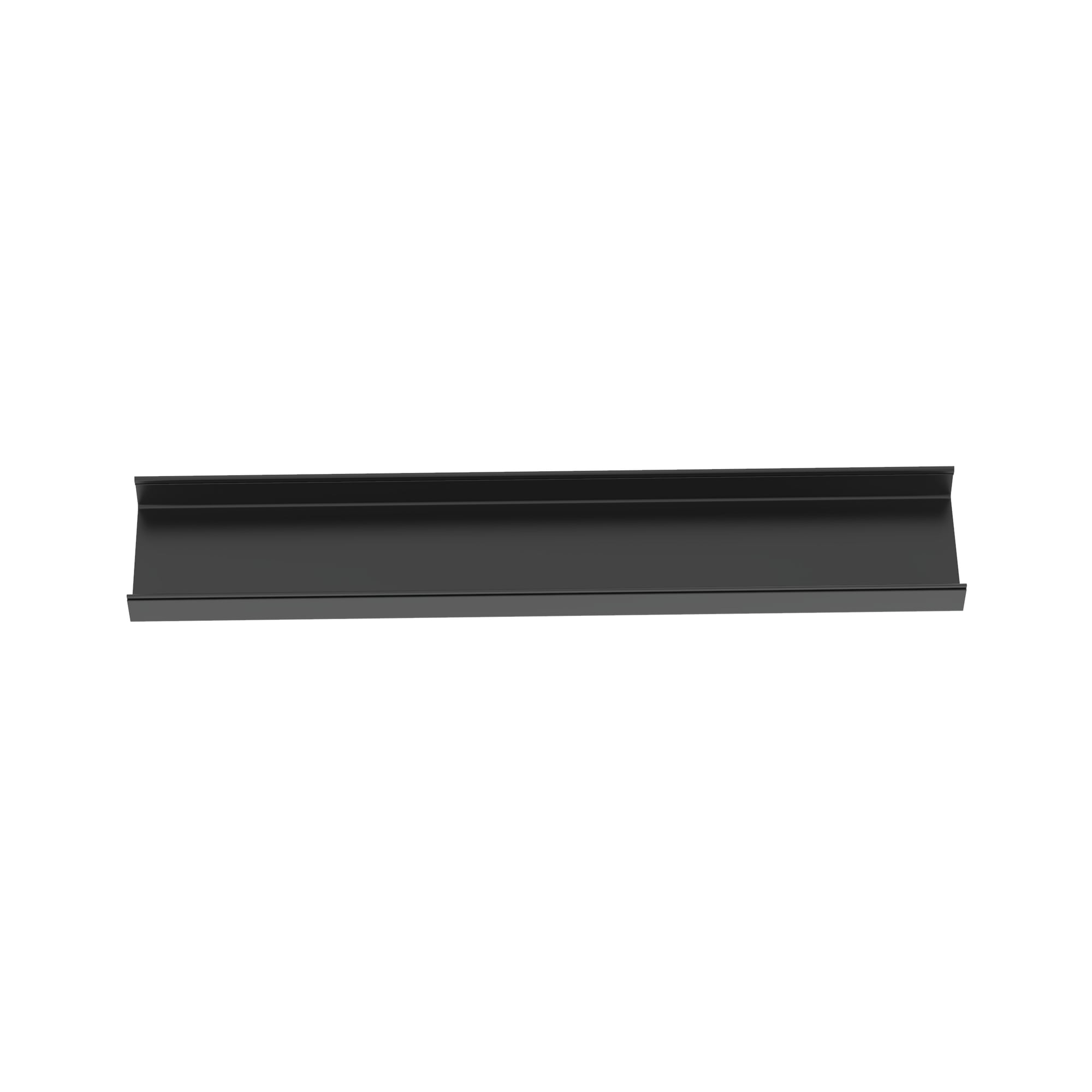 FIBERRUNNER  CHANNEL, 6 FT LENGTH, BLACK