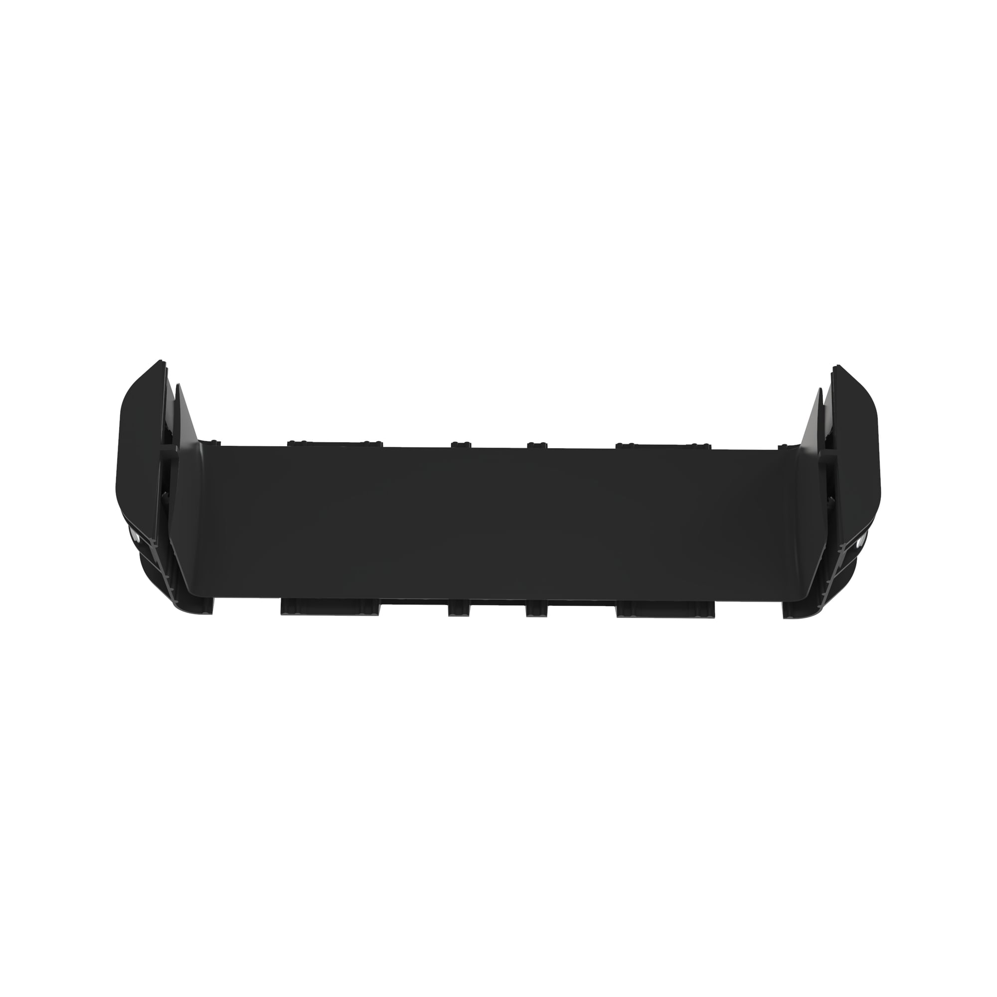 FRBC12X4BL Pre-Assembled Coupler, For Use With FiberRunner 12 x 4 in Routing System, 4.4 in H, ABS, Black