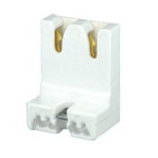 Medium Base, T8 Only Bi-Pin, Fluorescent Lampholder, Pack of 5