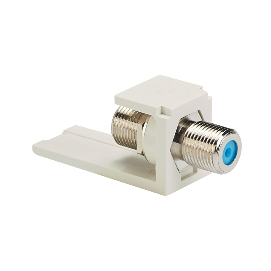Coupler Module, F Type, Electric Ivory  