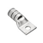 4/0 Flex G,H,I,K,M,DLO, 4/0 AWG CU, One Hole, 1/2 Stud Size, Standard Barrel, Inspection Window Internal Chamfer, Tin Plated, UL/CSA, 90?C, Up to 35kV, Purple Color Code, 15 Die Index.