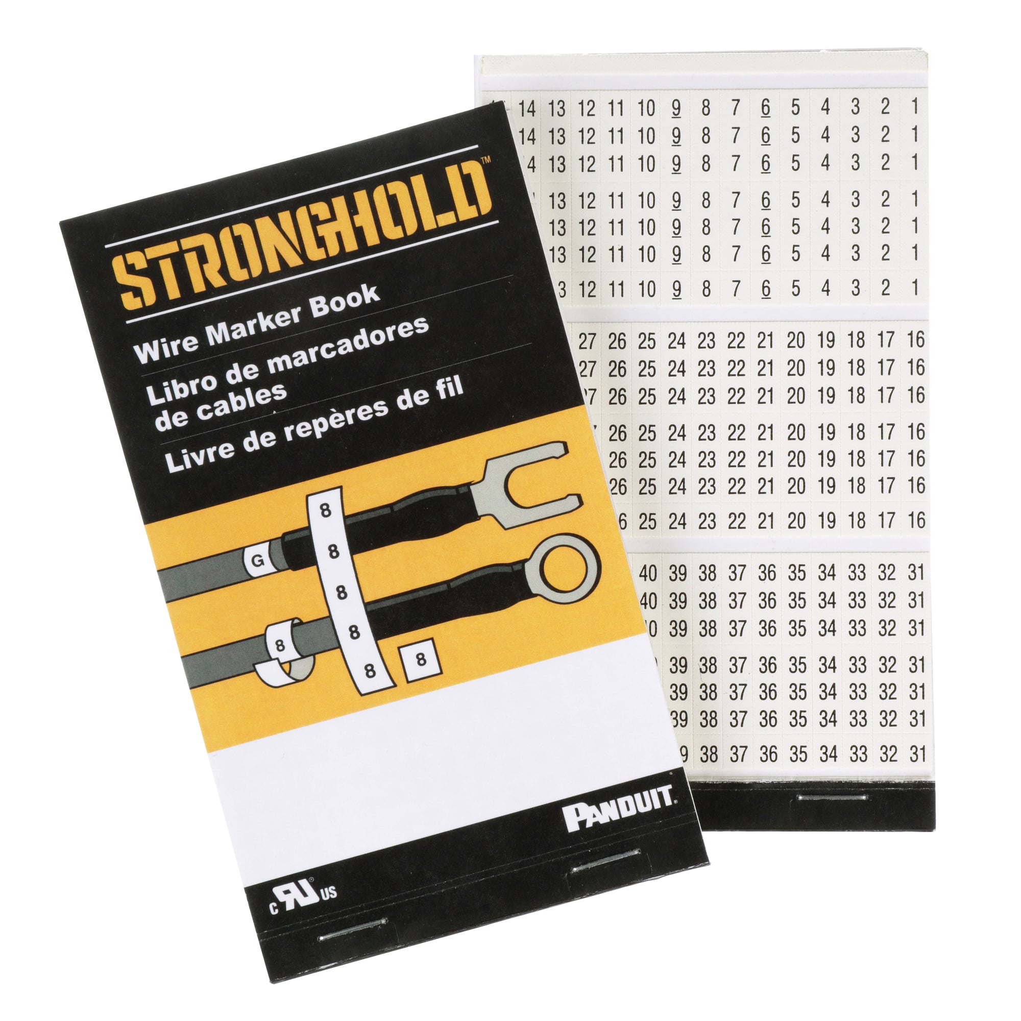 Pre-Printed WM Book, Vinyl Cloth, .22IN W