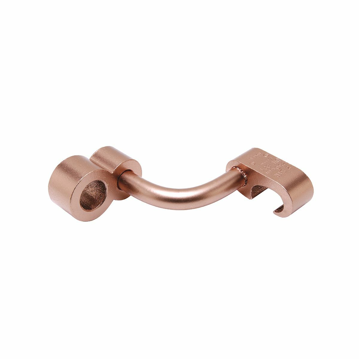 High Conductivity Wrought Copper Ground Rod Connector, #2 Str. thru 250 kcmil commercial Cu, 91.65 kcmil thru 248.8 kcmil Cu weld, 2.63 IN L.