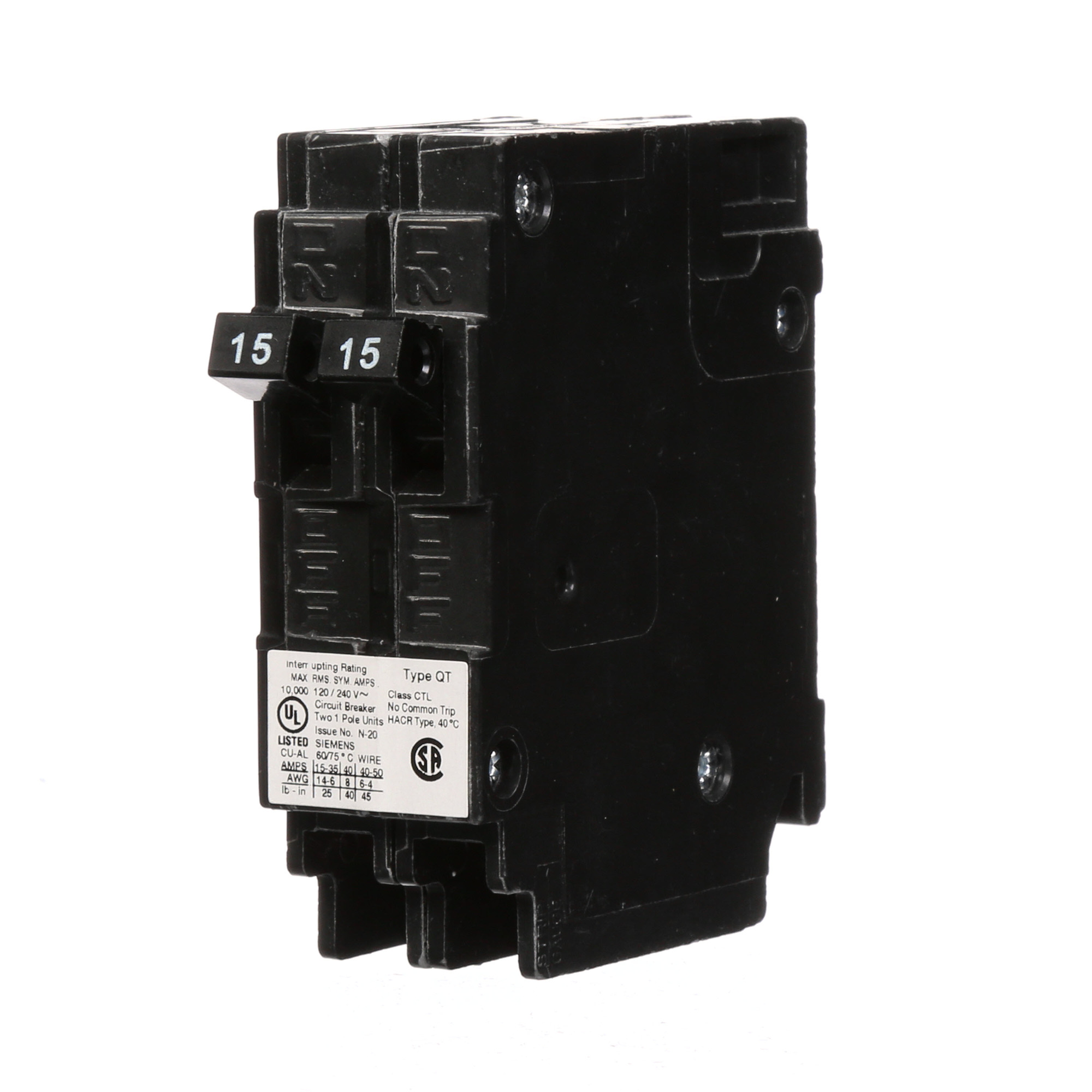  Low Voltage Residential Circuit Breakers Miniature Thermal Mag Circuit Breakers - Duplex, Triplex, Quadplex are Circuit Protection Load Center Mains, Feeders, and Miniature Circuit Breakers. LS-SCHALTER 10KA 1POL C20