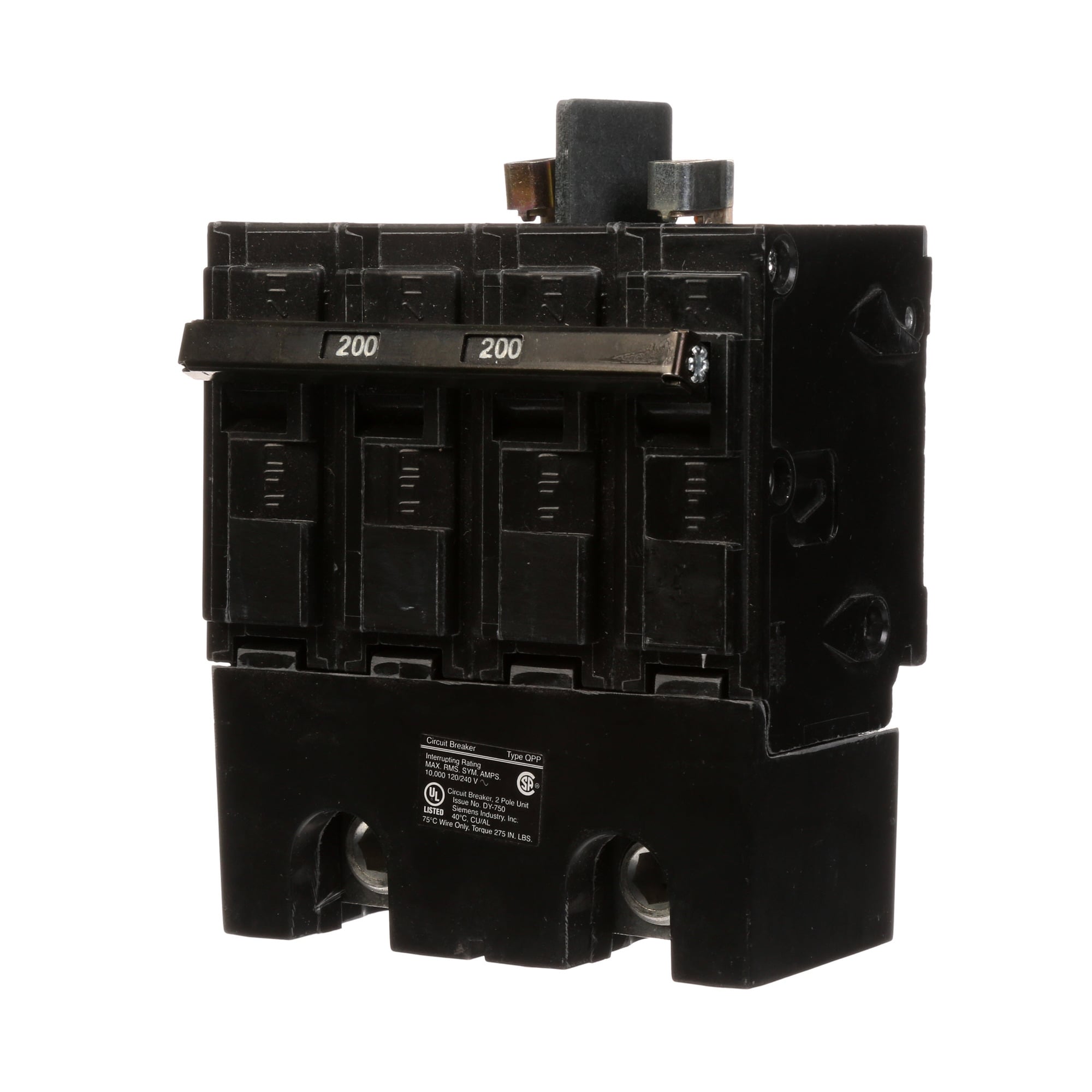 BREAKER 200A 4P 120/240V 10K QPP 10 KAIC