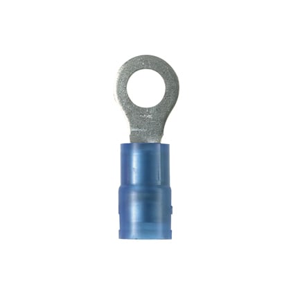 Ring Terminal, nylon insulated, 16 - 14 