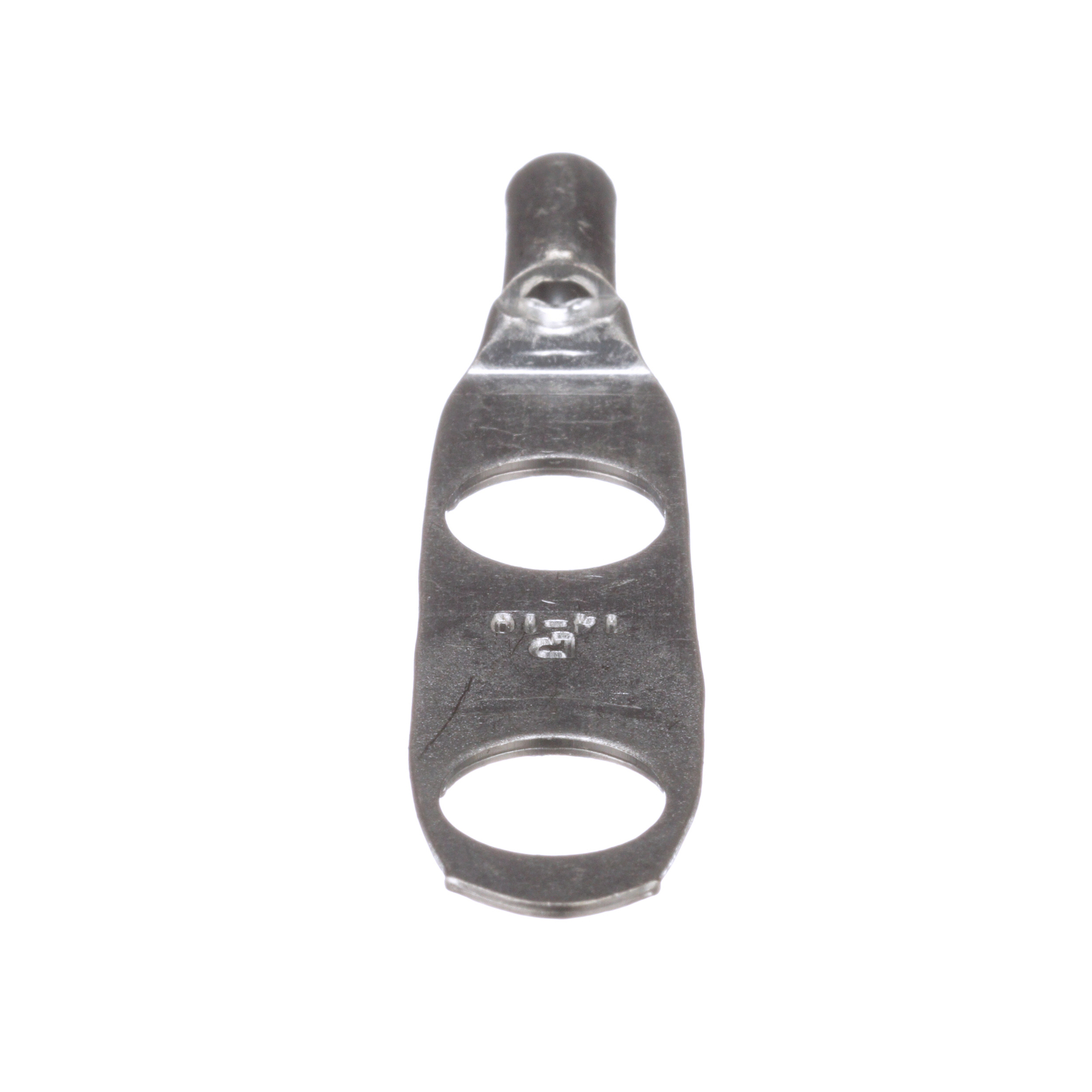 Copper Compression Lug, 2 Hole, #10 AWG,