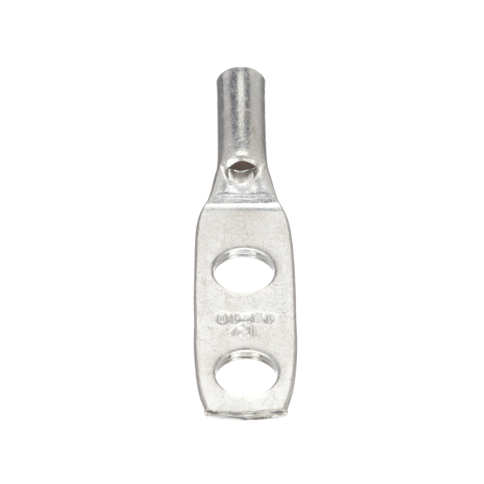 Copper Compression Lug, 2 Hole, #10 AWG,