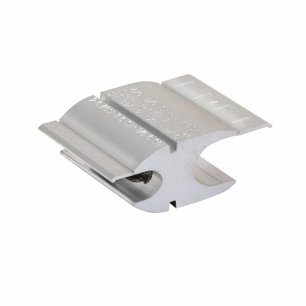 AL Overhead Compression Tap Connector, Accommodates: AL, CU, ACSR, AAAC and Steel, Length: 1.50 IN.