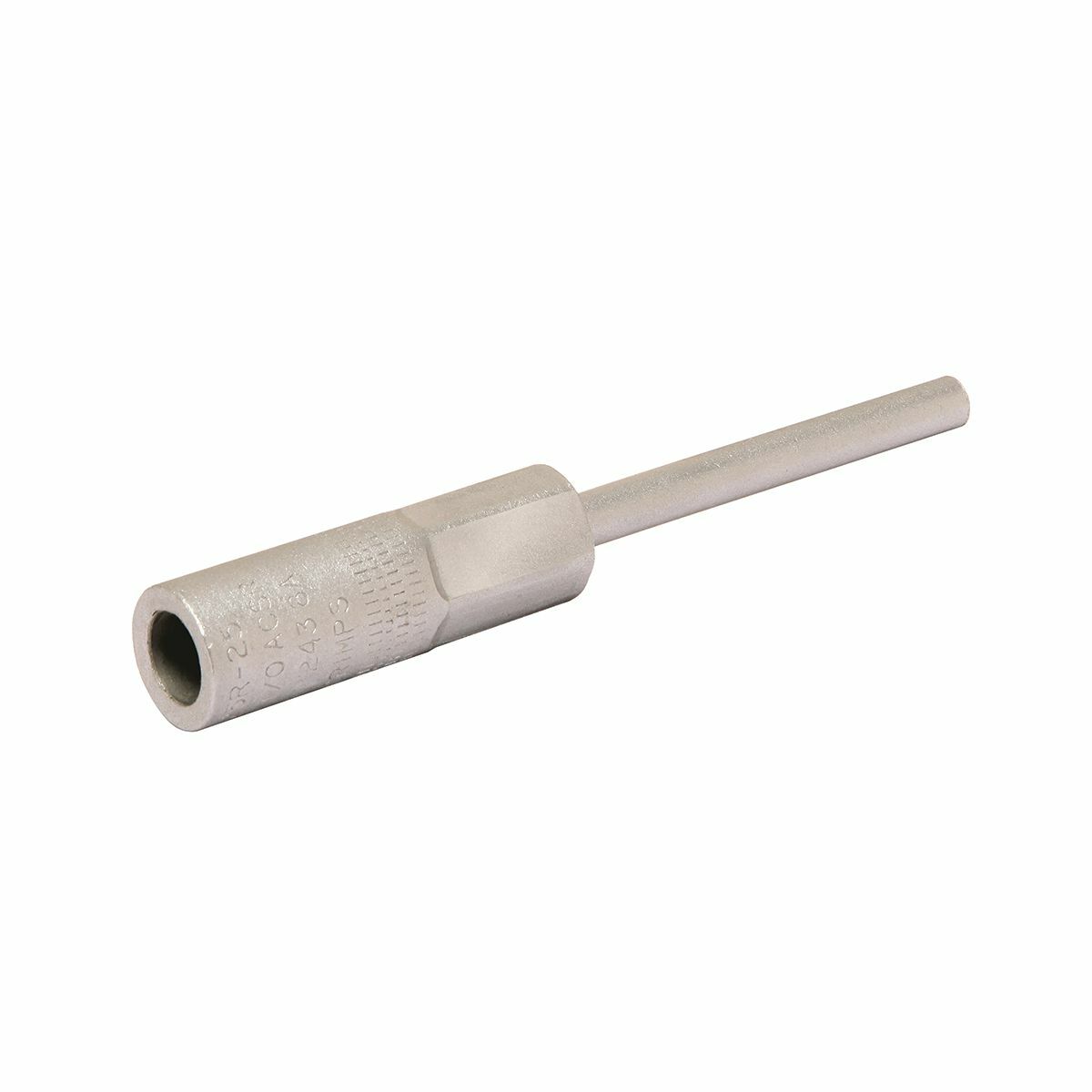 Terminal Plug for AL and ACSR, #1-#2 AL,#2 ACSR, 4.62 in Length, Tin Plated, Orange, BG or 5/8-1 or 243 or 8A Index.