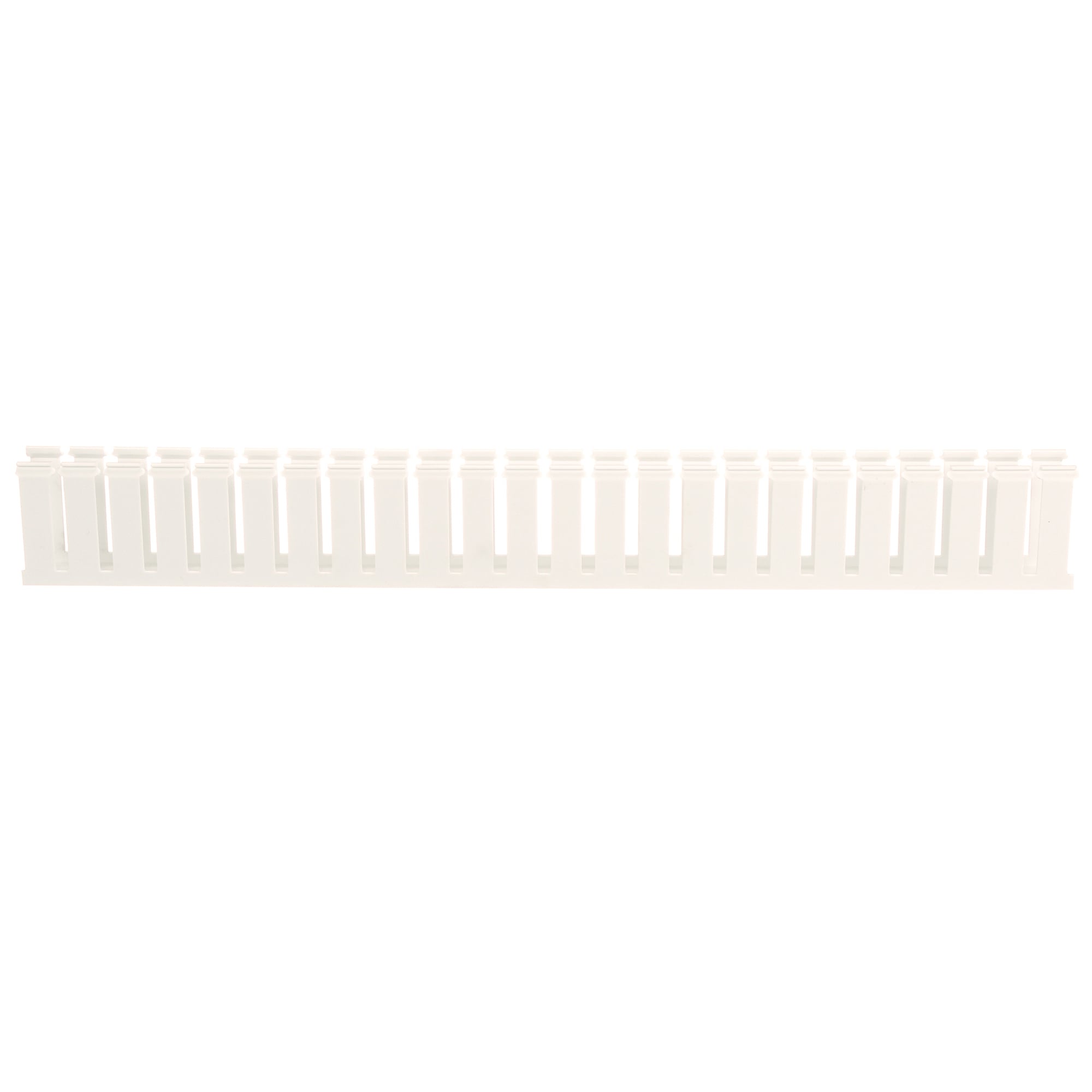 Slotted Duct, PVC,1X3X6FT,WHT            