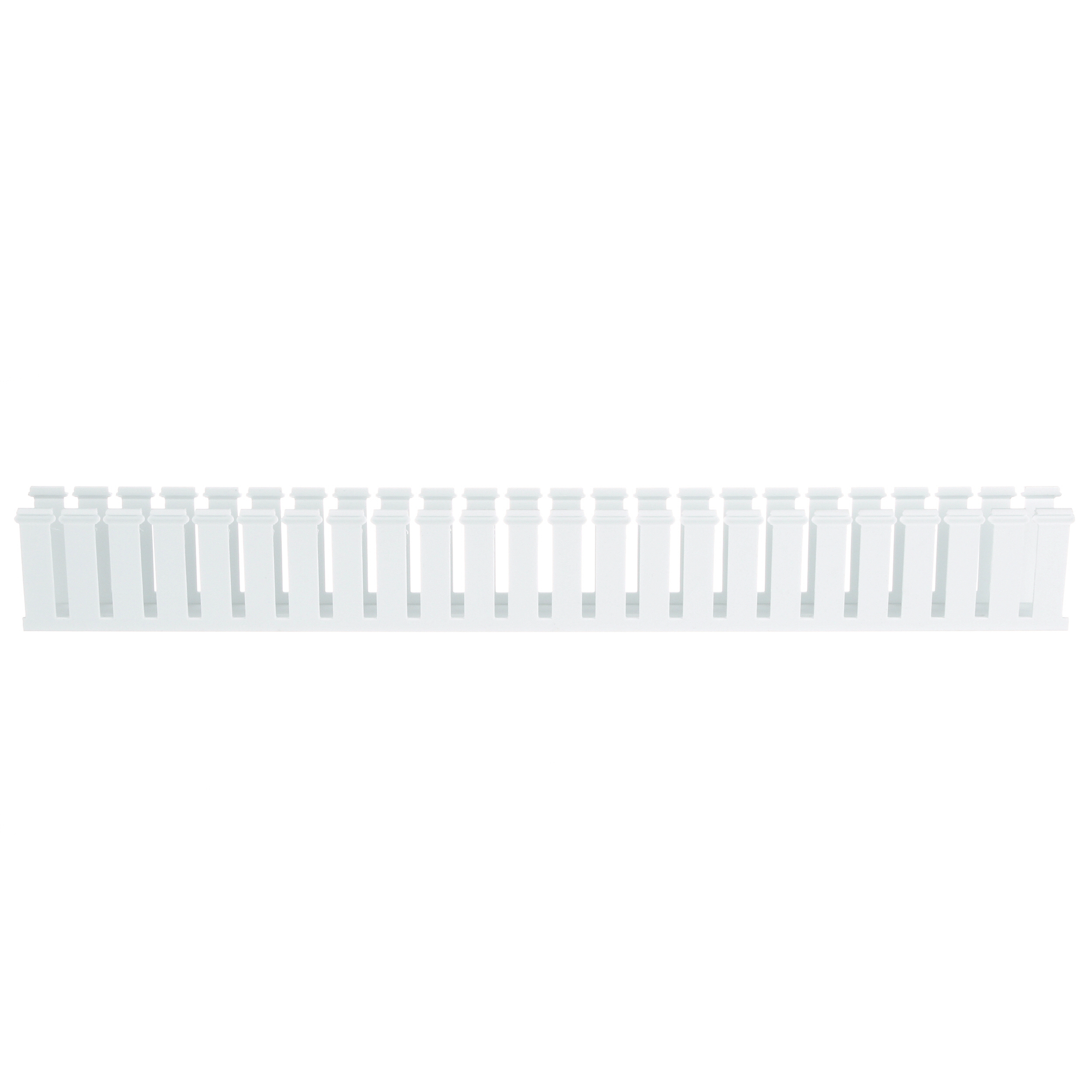 Slotted Duct, PVC,1.5X3X6FT,WHT          