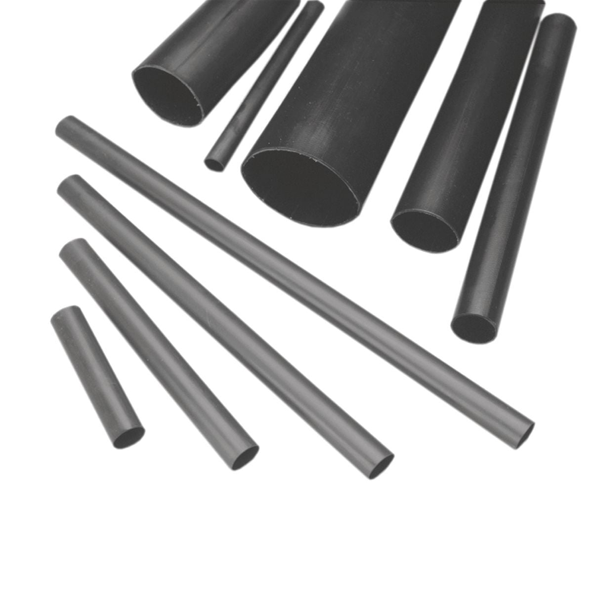 Cross-Linked Polyolefin Heat Shrinkable Heavy Wall Tube, 1 - 3/0 AWG, 1000 V, Shrink Ratio: 3 : 1.