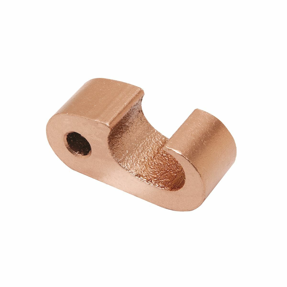 Cu Compression Ground Rod Connector, 1/0 Str - 2/0 str, 5/8" - 3/4" Rod Dia.