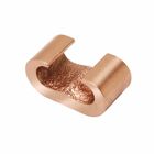 Copper Compression C Connector, 3/0 AWG(Str) - 250 kcmil, 1/2" or 5/8" Rod (Run) & 6 AWG(Sol) - 2/0 AWG(Str) (Tap).