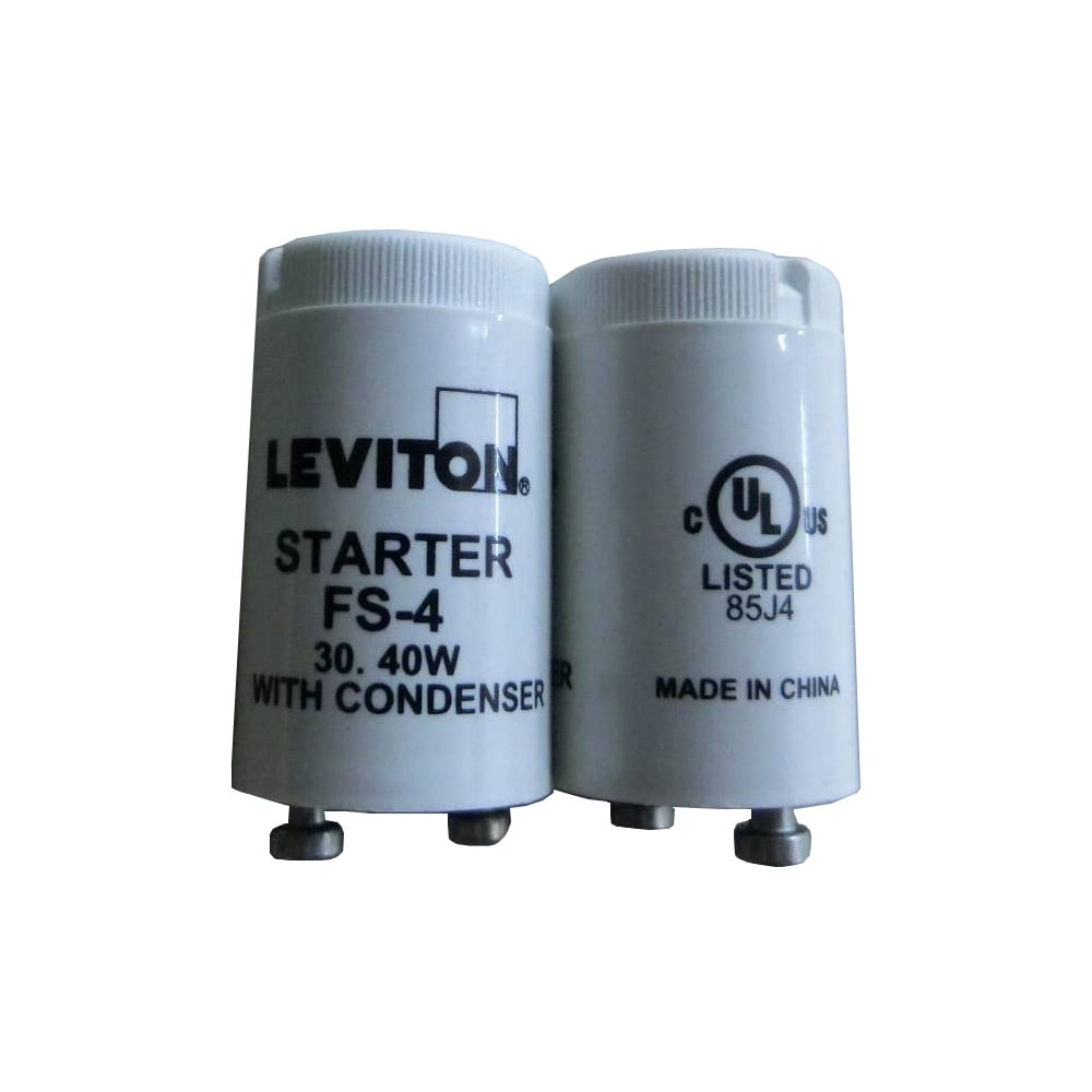 Flourescent lamp starter, Basic: 13, 30 and 40W, FS-4.