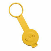 Cap For Use With Wetguard 15 Amp and 20 Amp Straight Blade or 15 Amp Locking Connectors, Wetguard IP66, Yellow