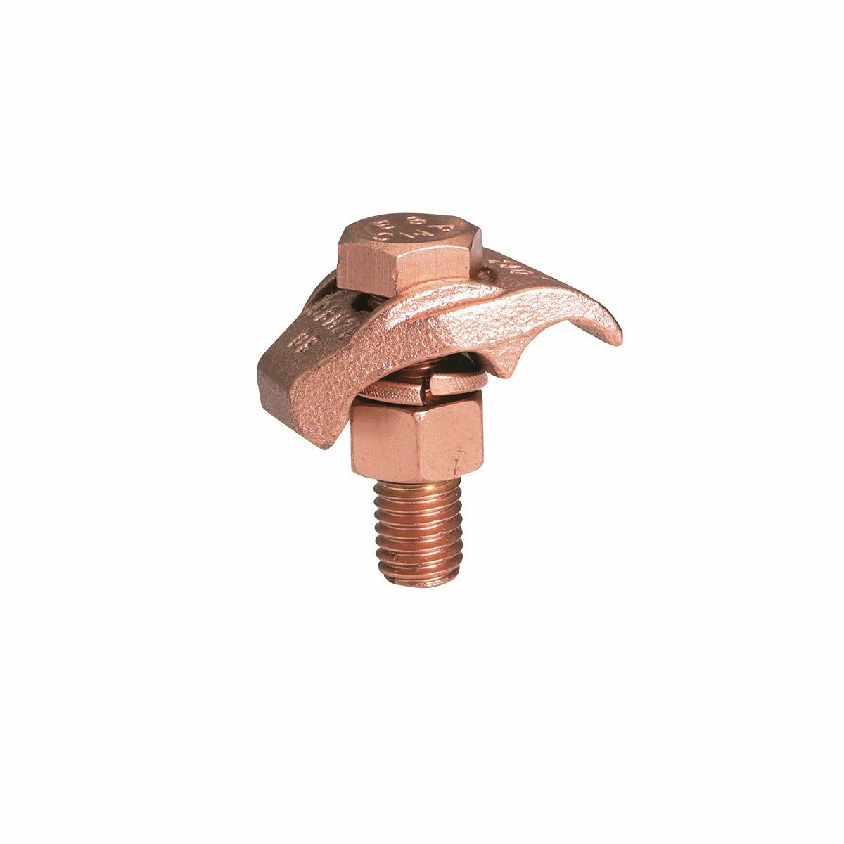 Mechanical Grounding Connector, Cable to 1/4" Thick Bar, 300 kcmil - 500 kcmil, 1/2" Stud.