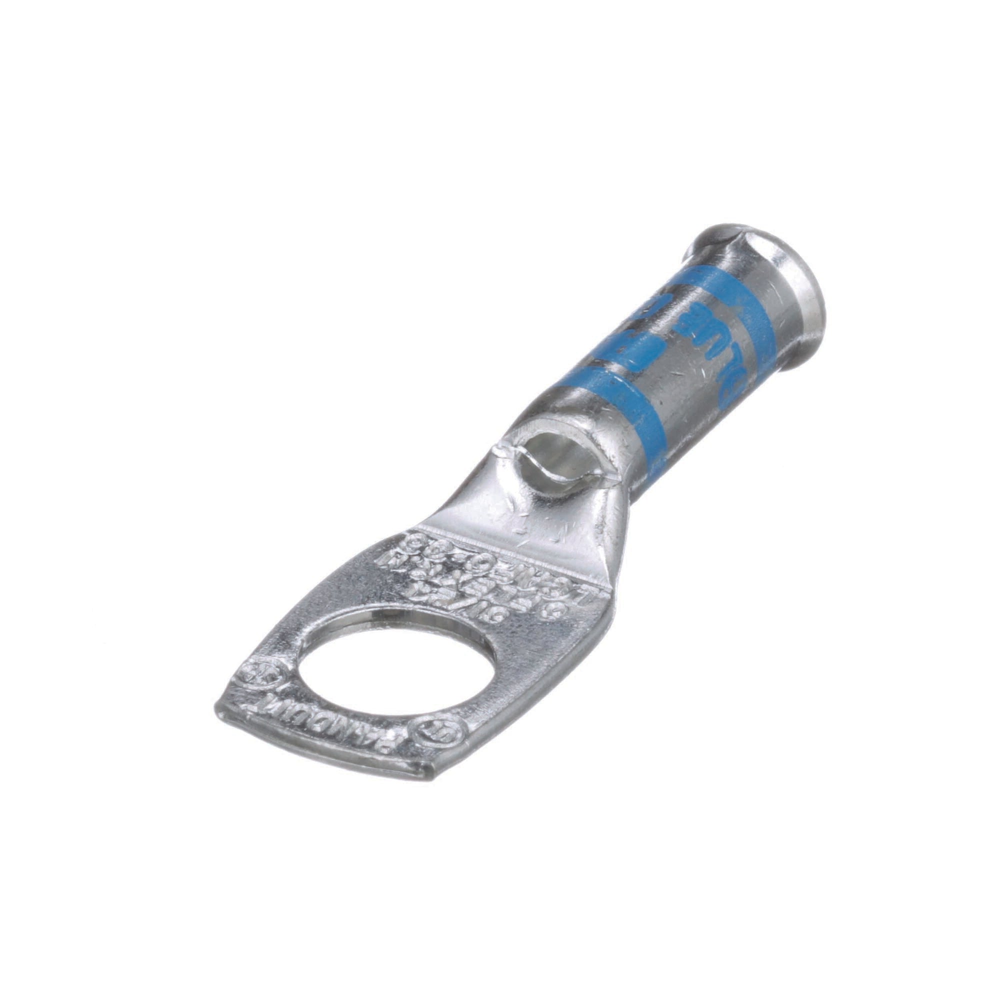 Copper Compression Lug, 1 Hole, #6 AWG, 