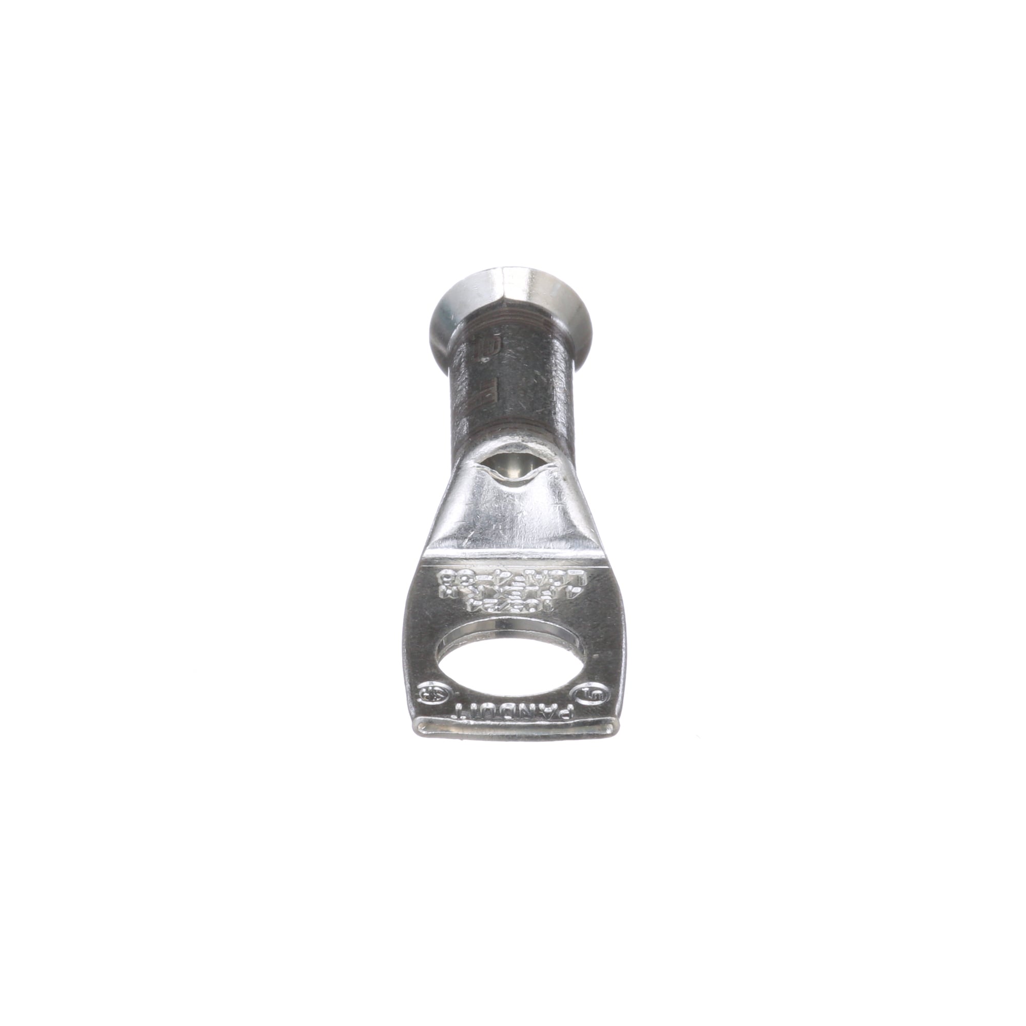 Copper Compression Lug, 1 Hole, #4 AWG, 