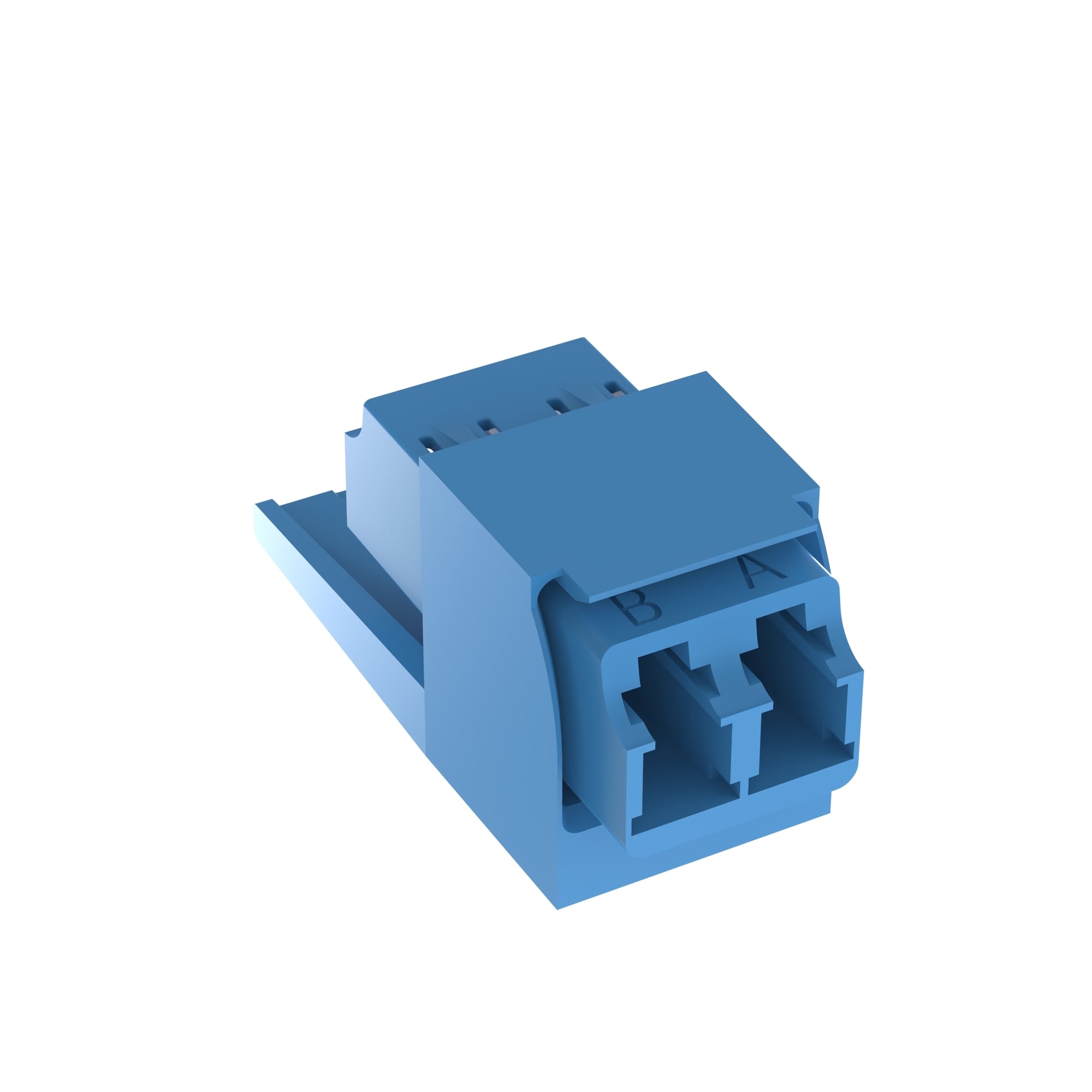 Duplex LC Fiber Adapter (BU) With Module