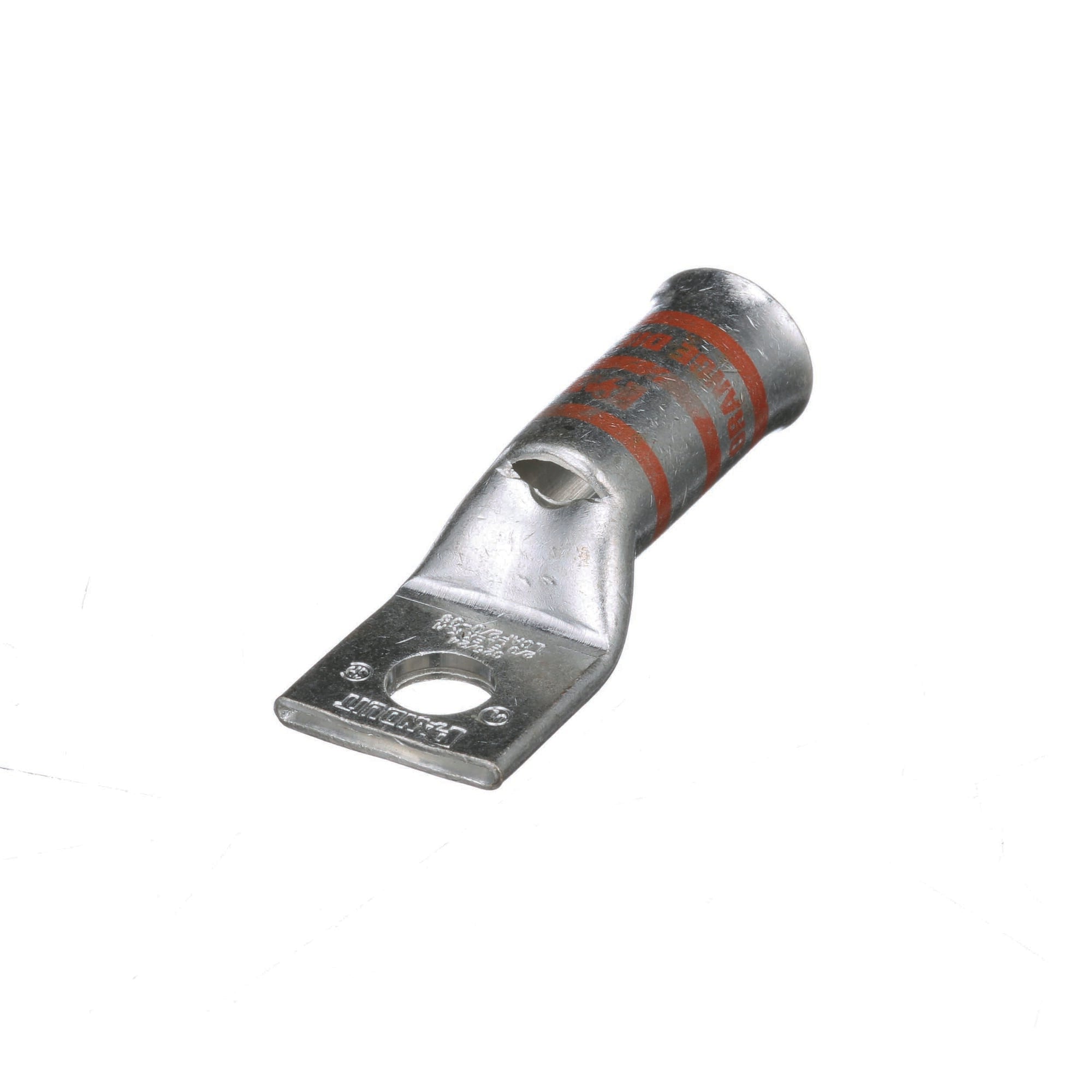 Copper Compression Lug, 1 Hole, 2/0 AWG,