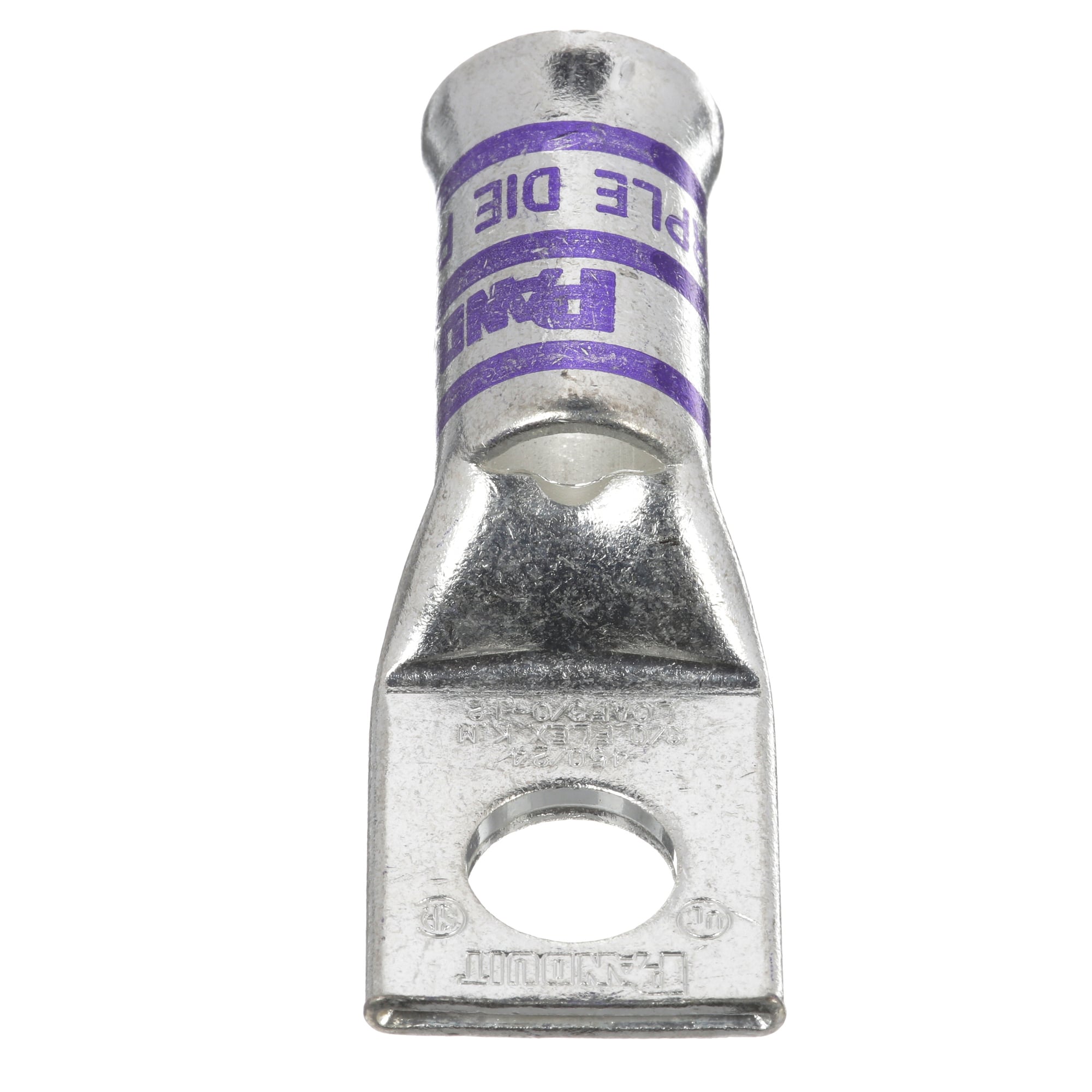 Copper Compression Lug, 1 Hole, 3/0 AWG,