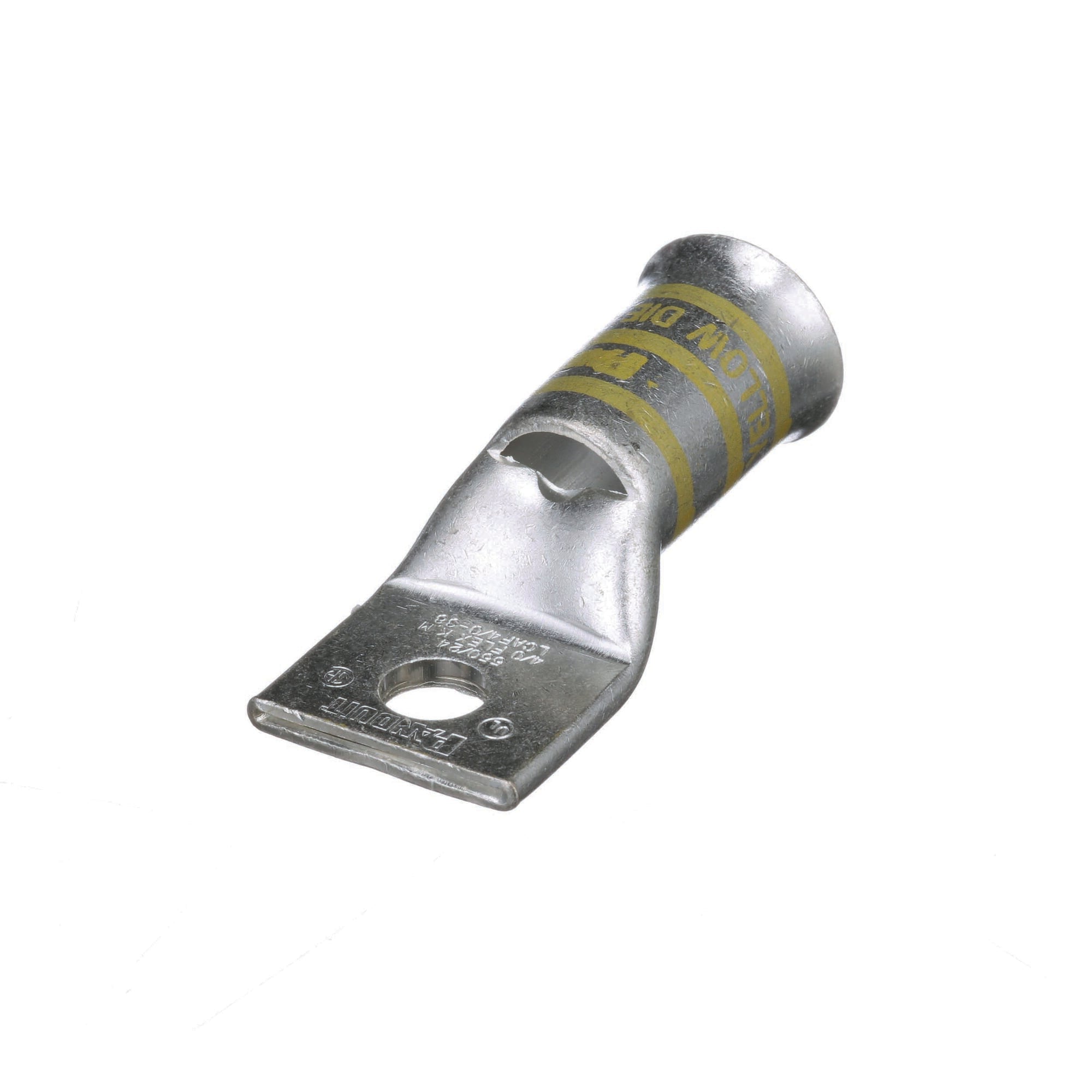 Copper Compression Lug, 1 Hole, 4/0 AWG,