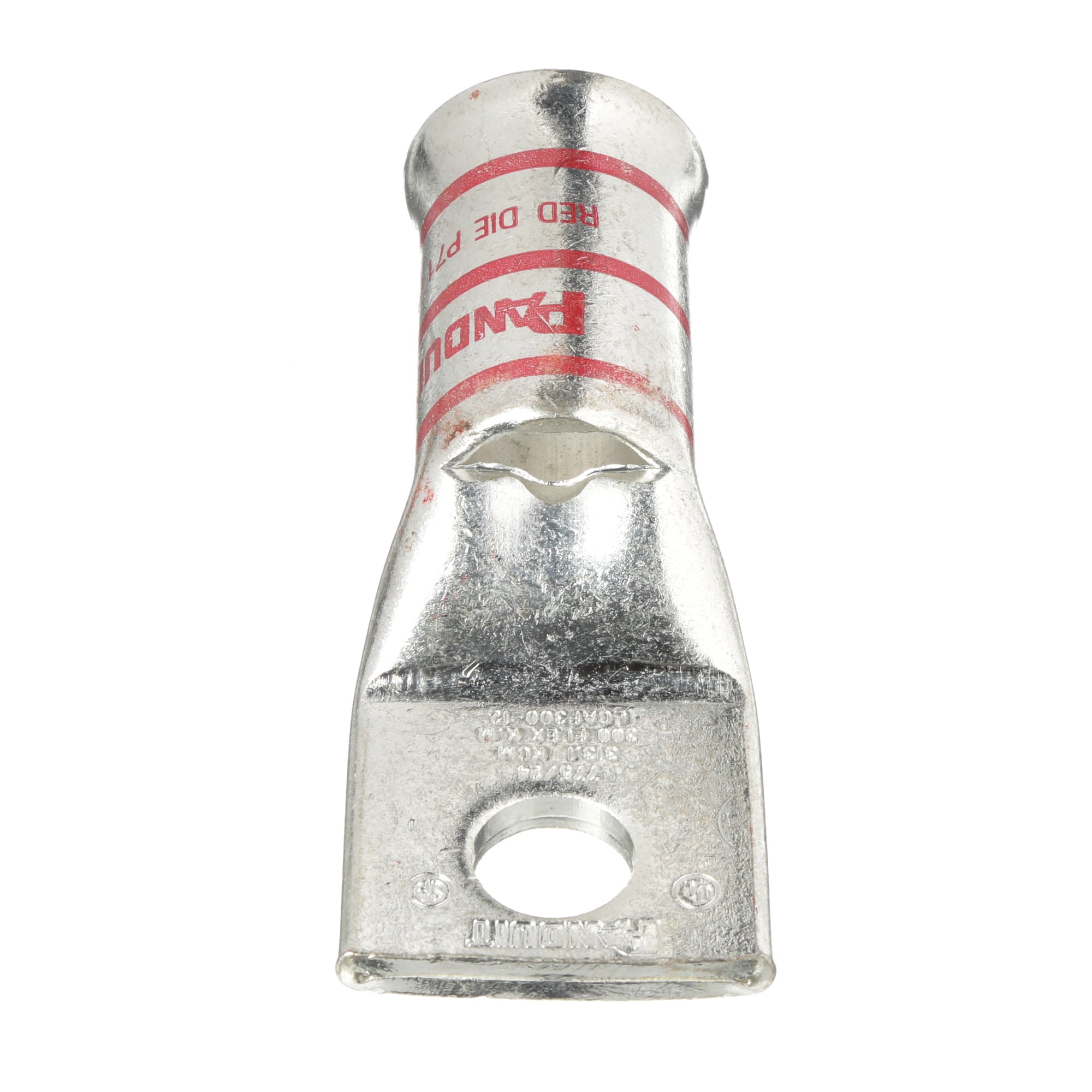 Copper Compression Lug, 1 Hole, 300 kcmi