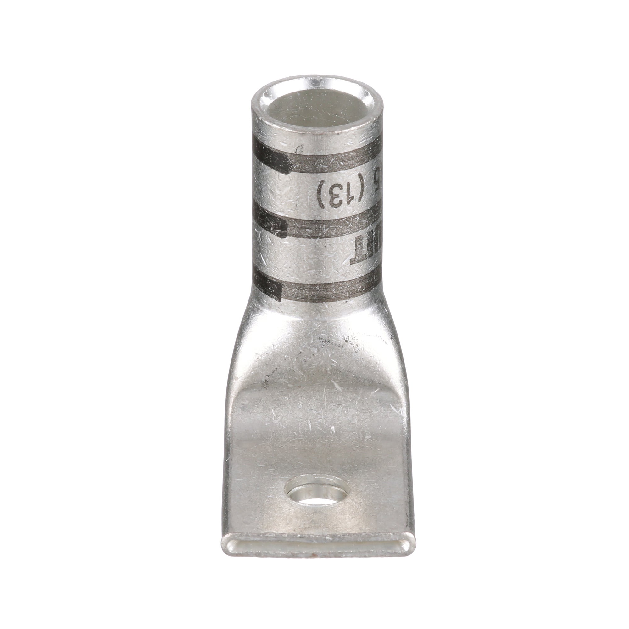 Copper Compression Lug, 1 Hole, 2/0 AWG,