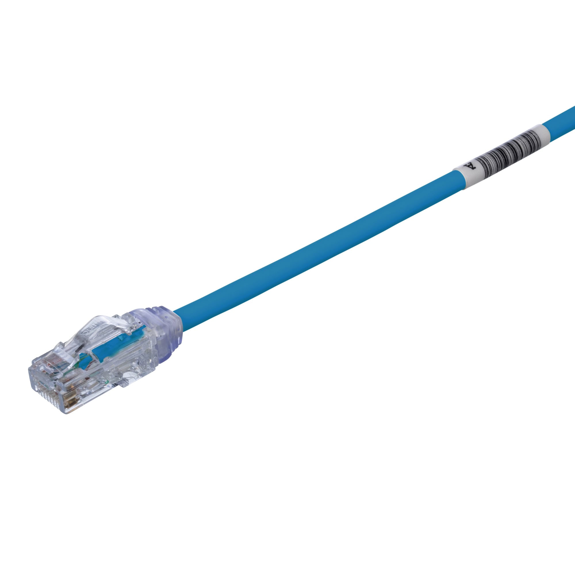 Cat 6A 28AWG UTP Patch Cord, CM/LSZH, Bl