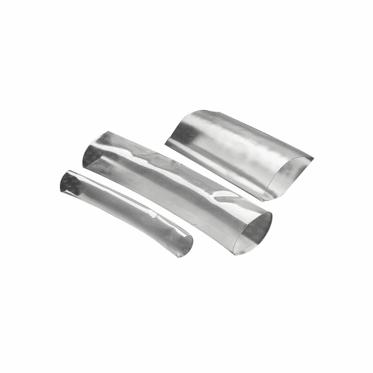 Vinyl Fire Retardant Clear Heat Shrink Tubing, 1/0-3/0(Code) #2-1/0(Flex), 600V.