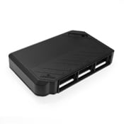 MOS Surface-Mount Housing, 6-port, black