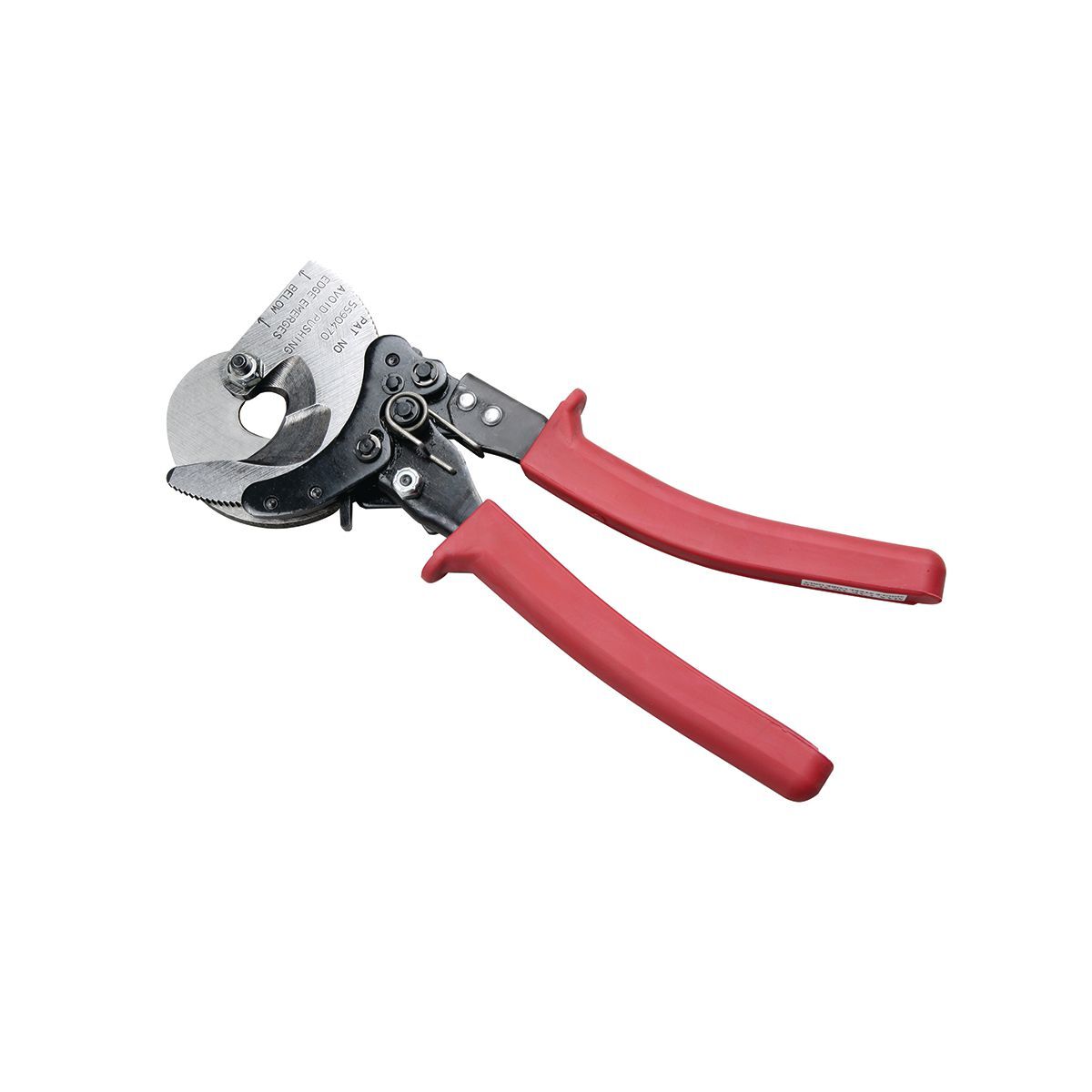 Ratchet Cable Cutter, Cuts up to 750 kcmil CU/AL, Max. Ins. Dia. 1.62".