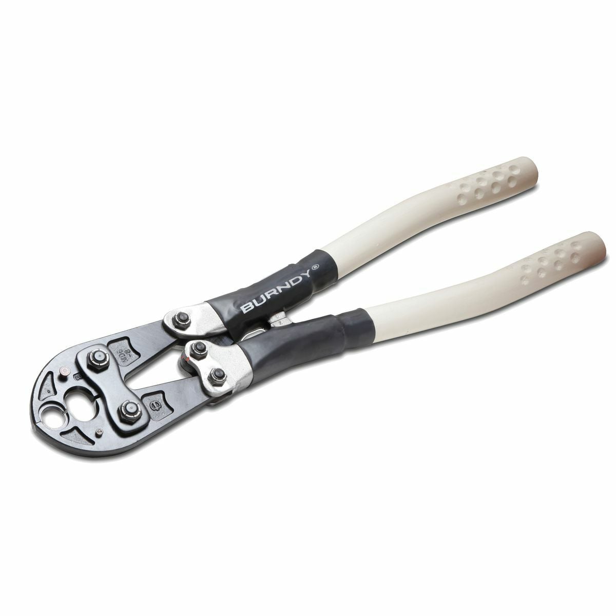 HYTOOL Hand-Operated Crimper, Installs #14 - 4/0 AWG, Permanent BG (5/8) and D3 grooves