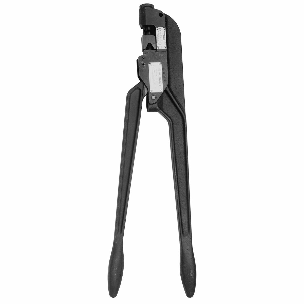 Dieless Mechanical Crimper, Heavy Duty Forged Steel, #8 Str - 4/0 Str Copper Aircraft Cable