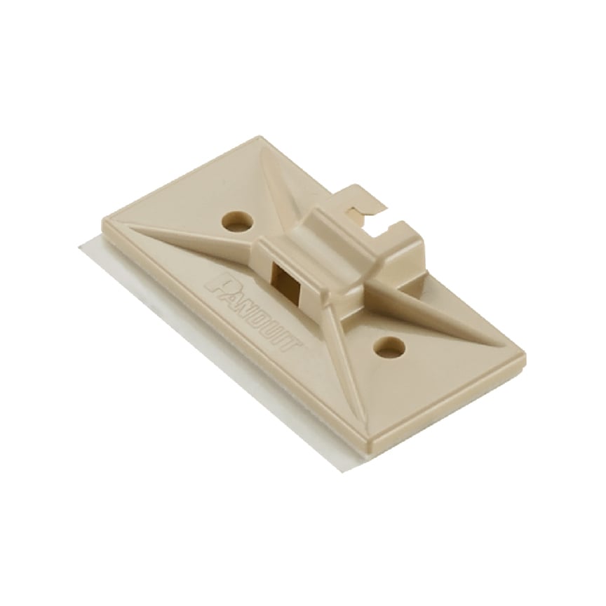 Cable Tie Mount, Snap-In, Adh., IV      