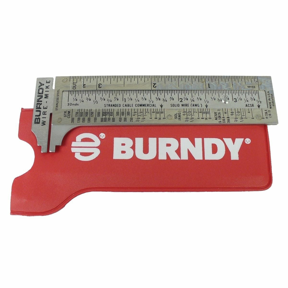 Wire Mike ,Provides quick and easy identification of commonly used conductors (ACSR, stranded and solid AWG).