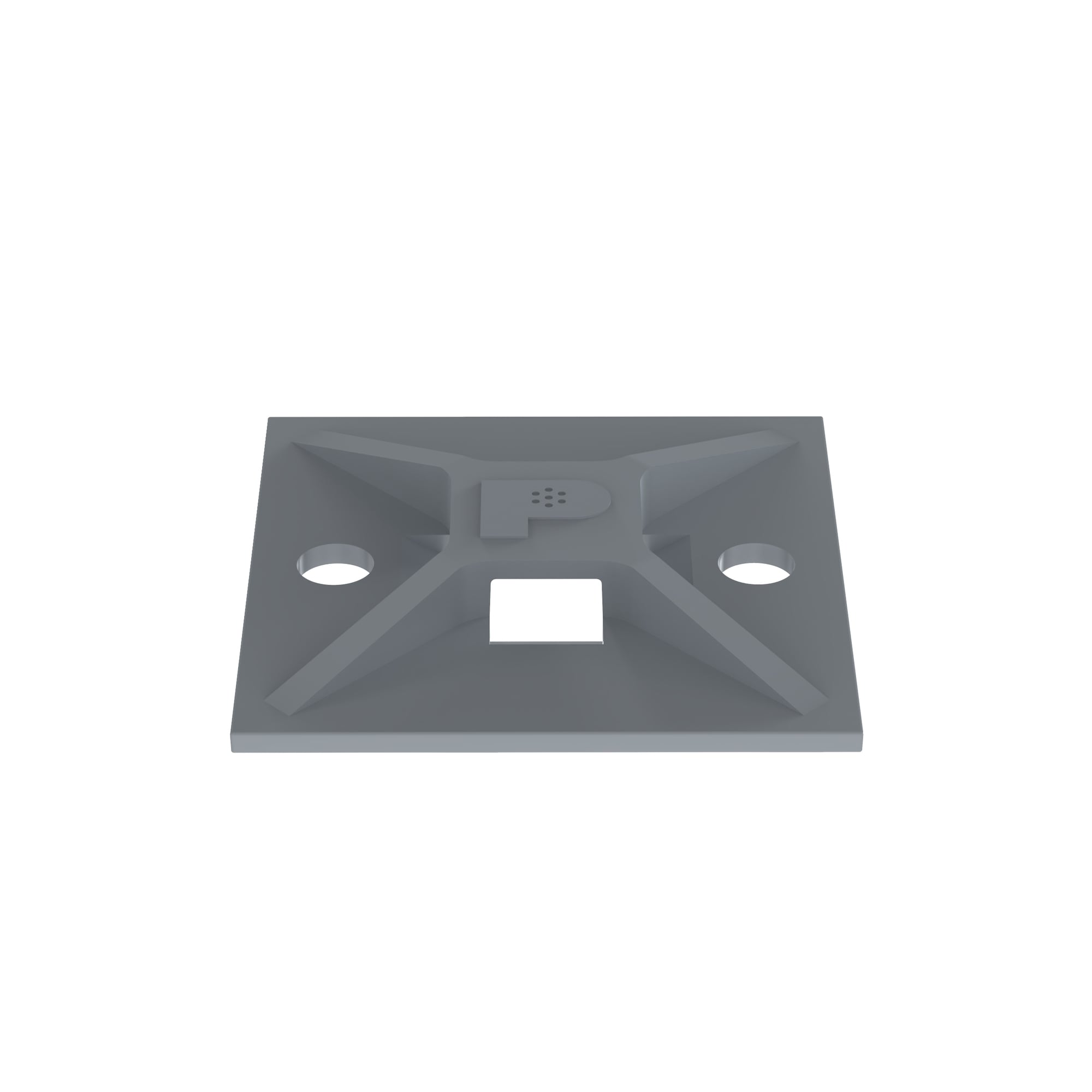 Cable Tie Mount, Adh., 1INx1IN (25.4mm x 2