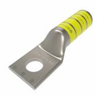 250 kcmil CU, One Hole, 1/2 Stud Size, Long Barrel, Internal Chamfer, Tin Plated, UL/CSA, 90?C, Up to 35kV,YELLOW Color Code, 16 Die Index.
