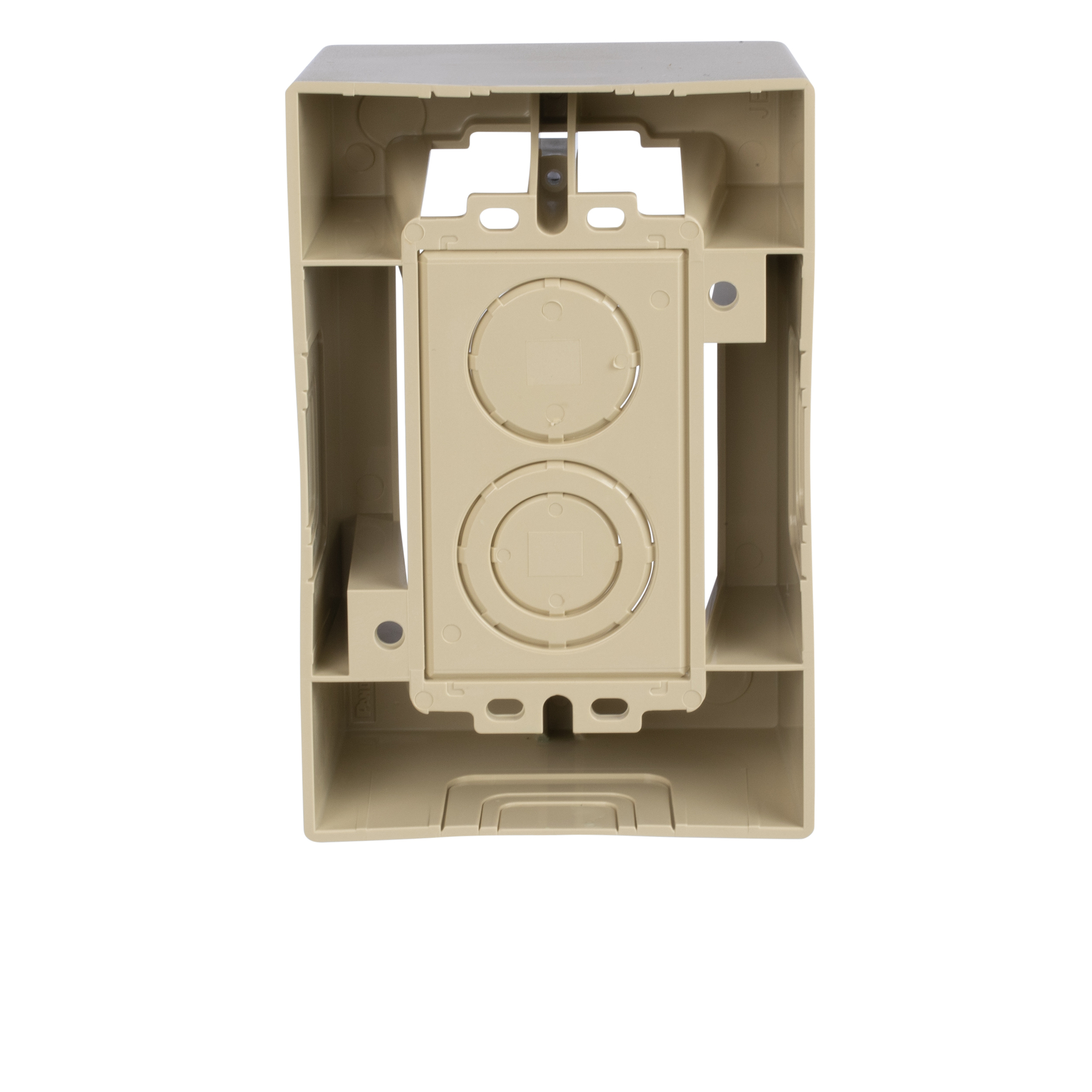 Single Gang Low Voltage 1-piece Outlet B