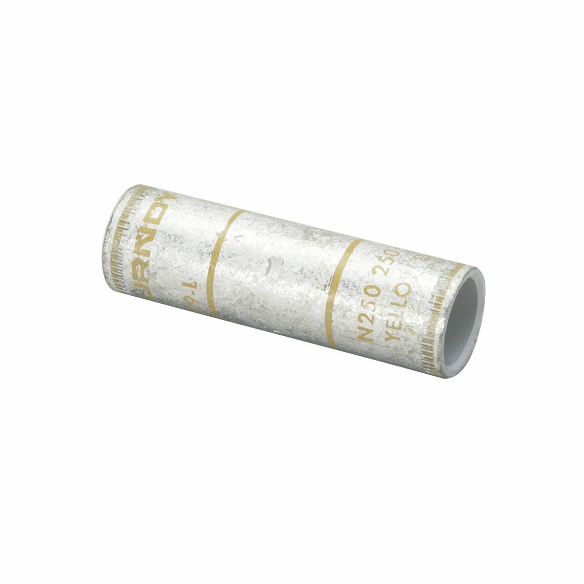 250 kcmil CU, Standard Barrel, Internal Chamfer, Tin Plated, UL/CSA, 90?C, Up to 35kV, YELLOW Color Code, 16 Die Index.