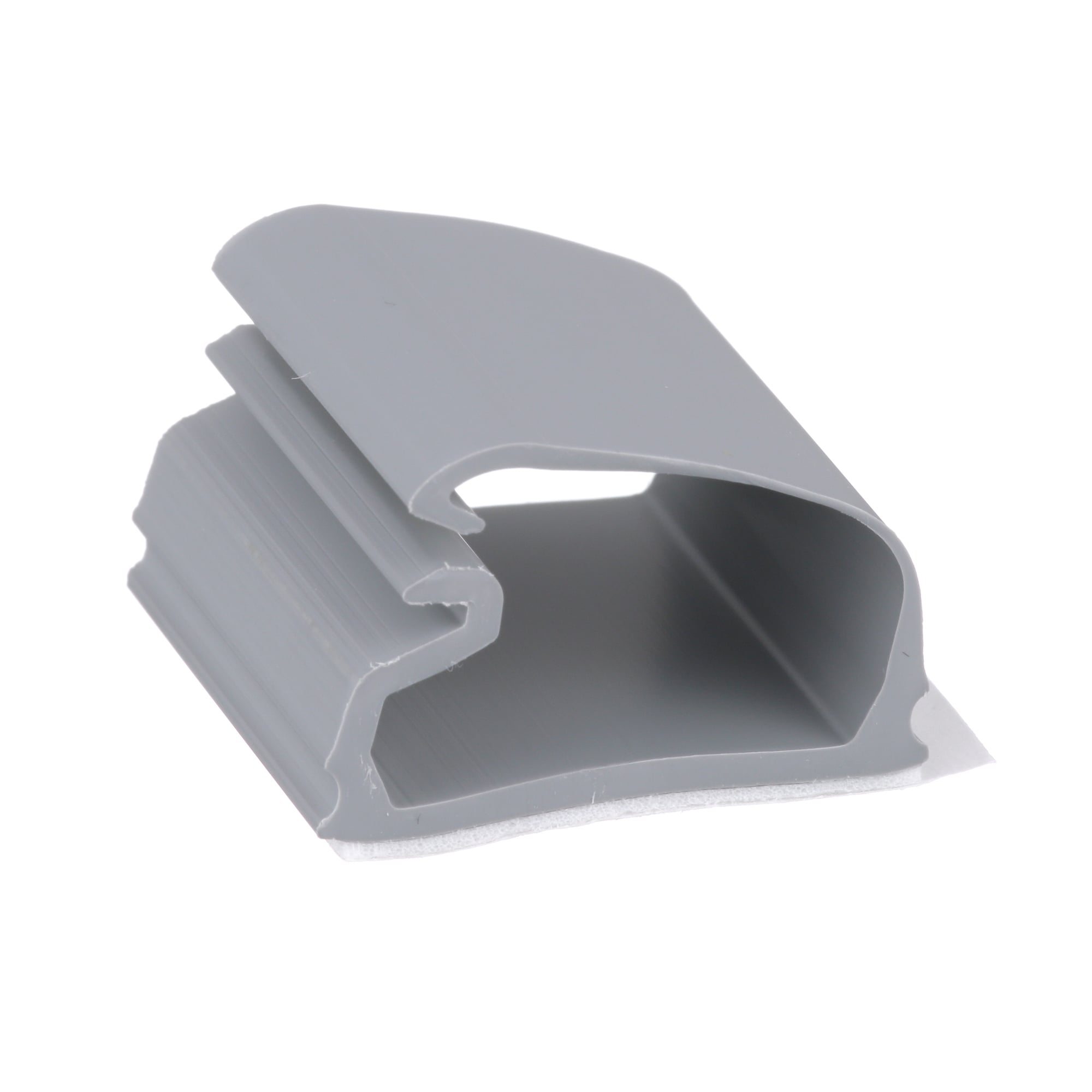 Latching Clip, Adhesive, .36 (9.1mm) Squ