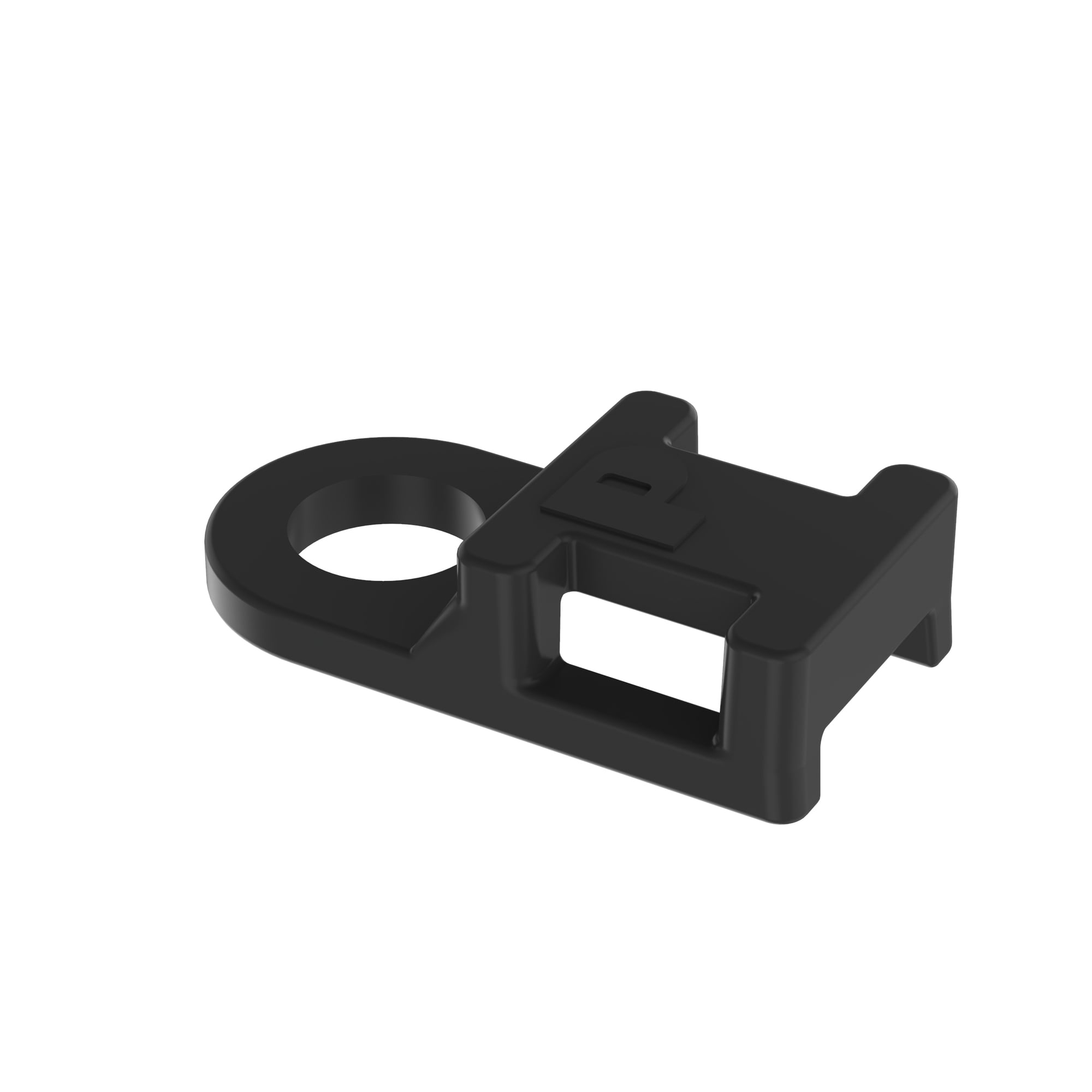 Tie Anchor Mount, #8 Screw (M4), HS BL  