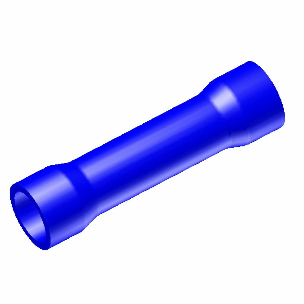 Copper Splice, 16-14 AWG, 1" Splice Length, Vinyl Insulated.
